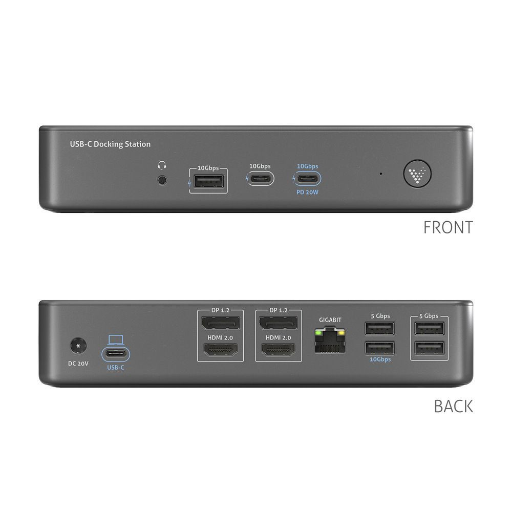 Vuelogic-VL-D220-USB-C-dockingstation-Dual-Screen-DisplayLink-ready-8K-ondersteuning