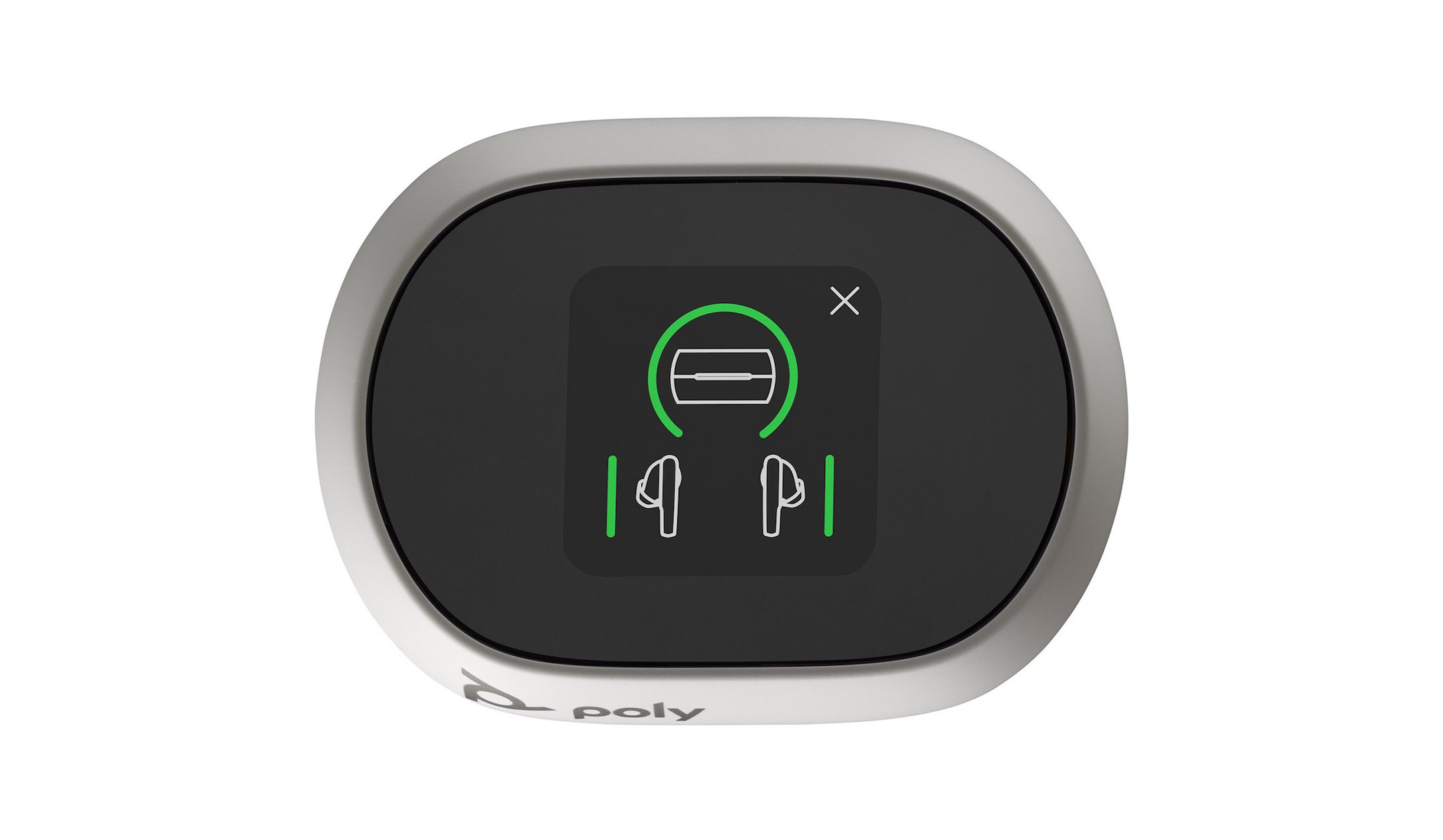 Poly-Voyager-Free-60-USB-A-oordopjes-met-touchscreen-oplaadetui-voor-Microsoft-Teams-wit