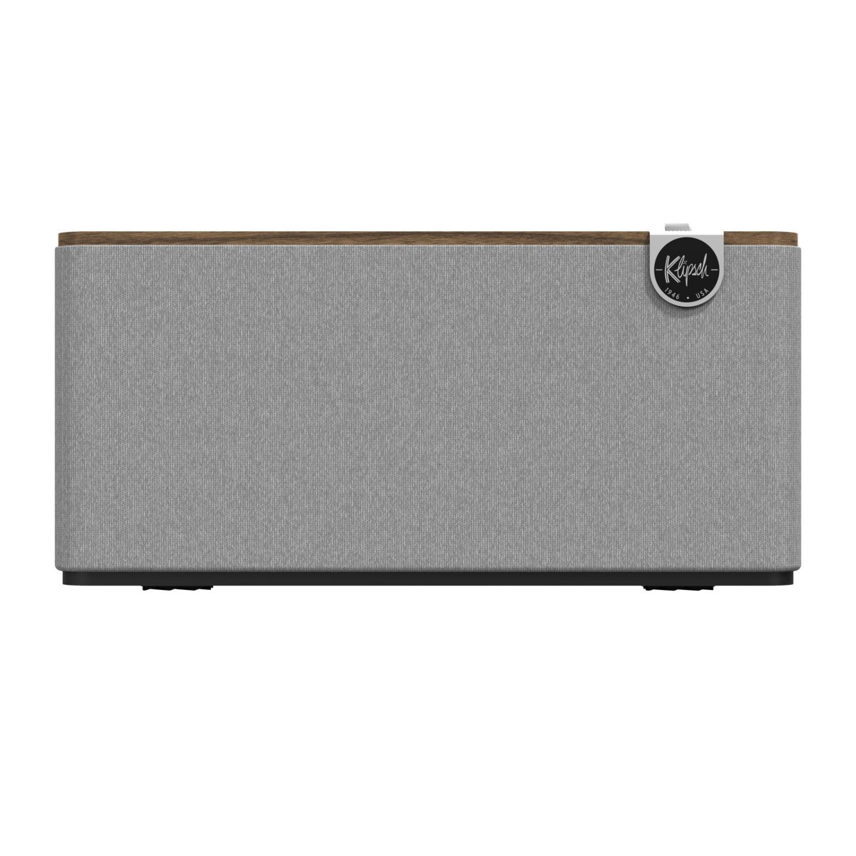 Klipsch-The-Three-Plus-Bluetooth-Lautsprecher-3-Generation-Walnuss-Demoware