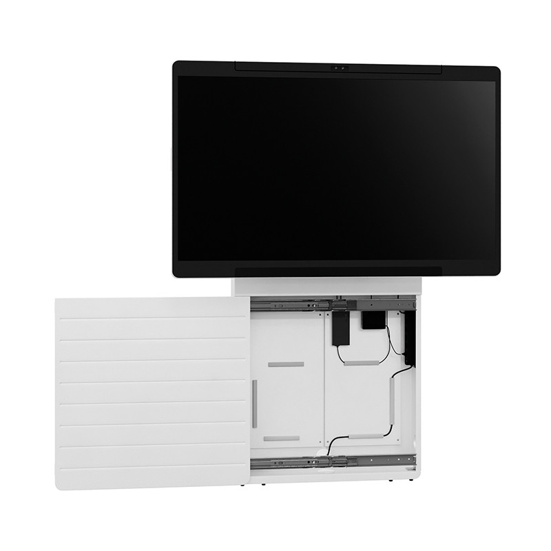 Hagor-mediazuil-lift-vloer-muur-montage-brede-uitvoering-geschikt-voor-Cisco-WebEx-Board-Pro-75