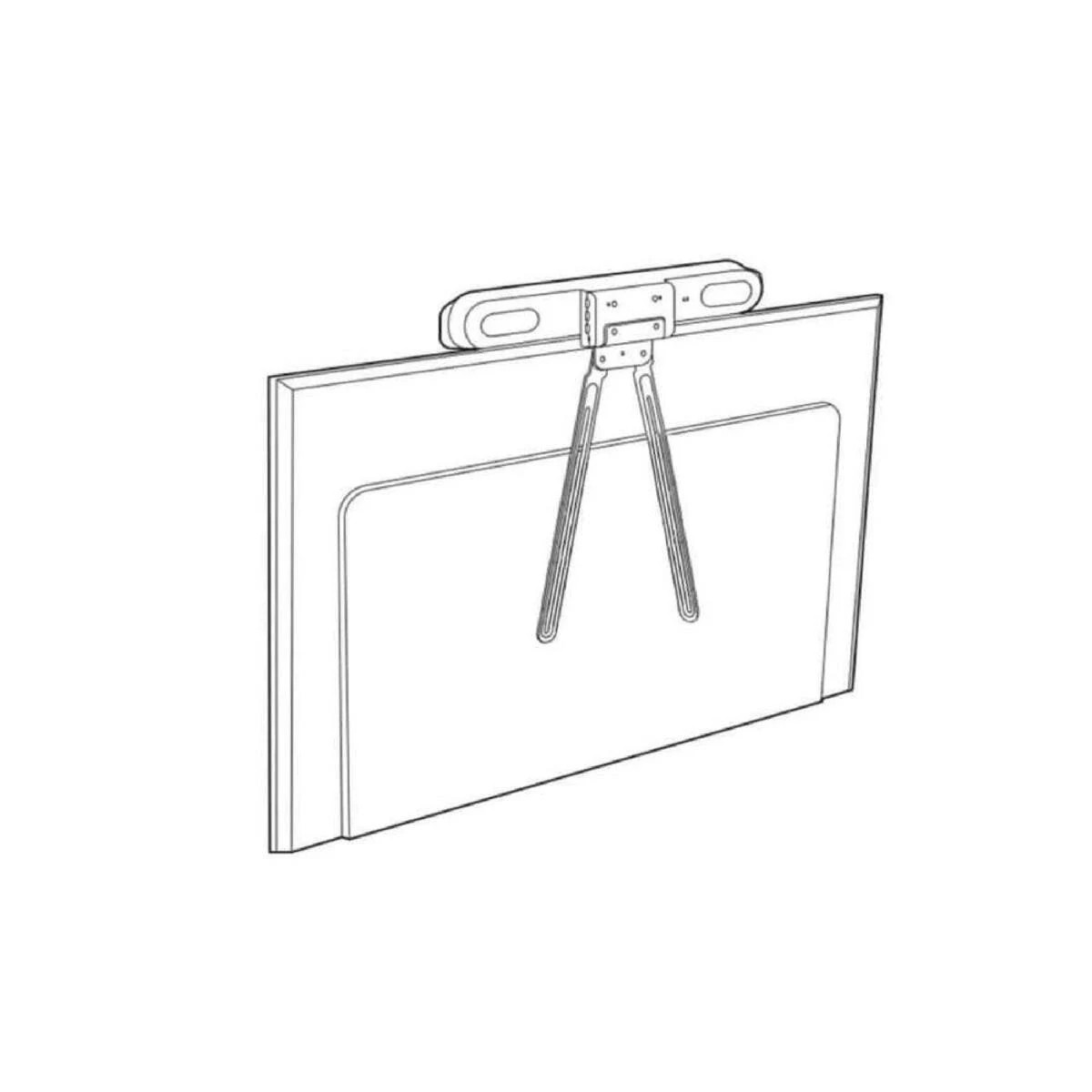 Poly-montagekit-VESA-montage-voor-videoconferentiesysteem