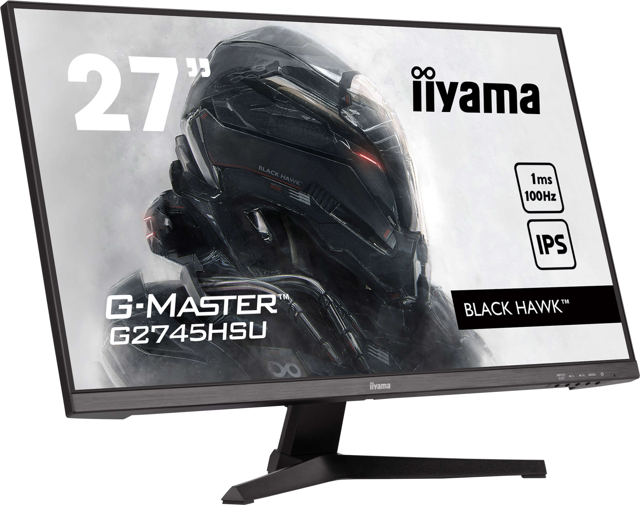 iiyama-G-MASTER-G2745HSU-B2-27-Monitor-1920-x-1080-Full-HD-100Hz-1ms