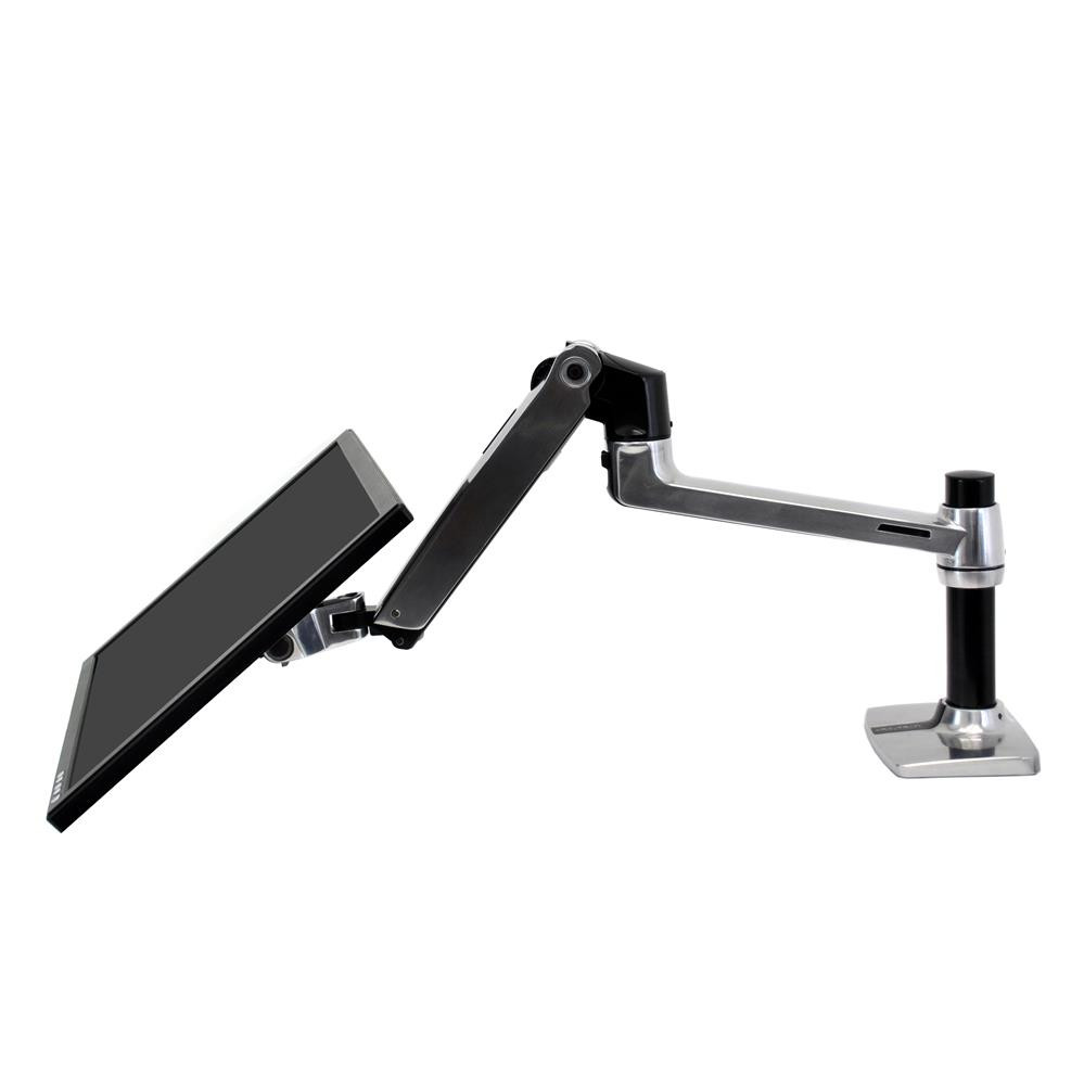 Ergotron-LX-monitorarm-bureaubevestiging-aluminium