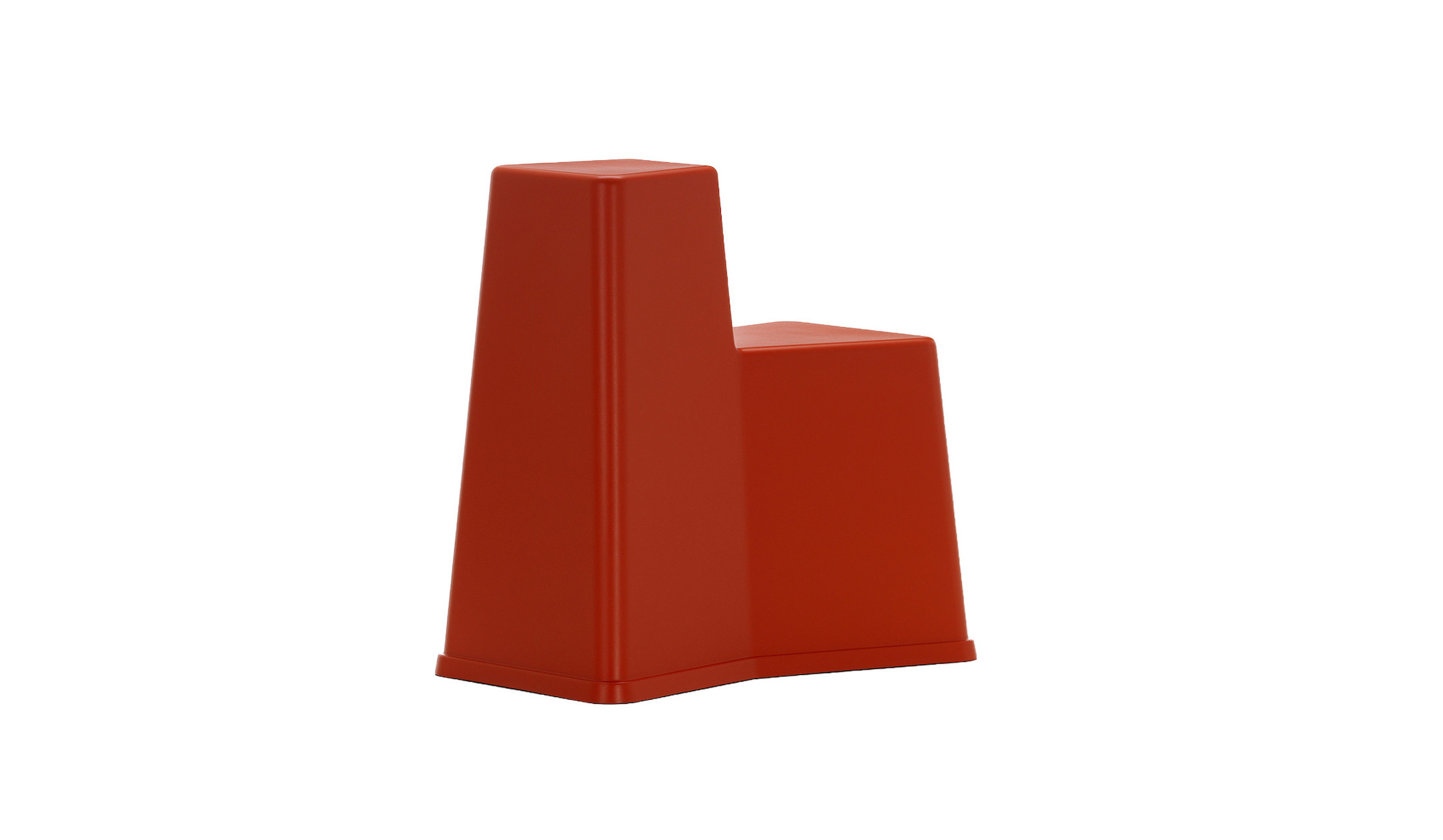 Vitra-Stool-Tool-Stuhl-Tisch-Kombination-in-poppy-red