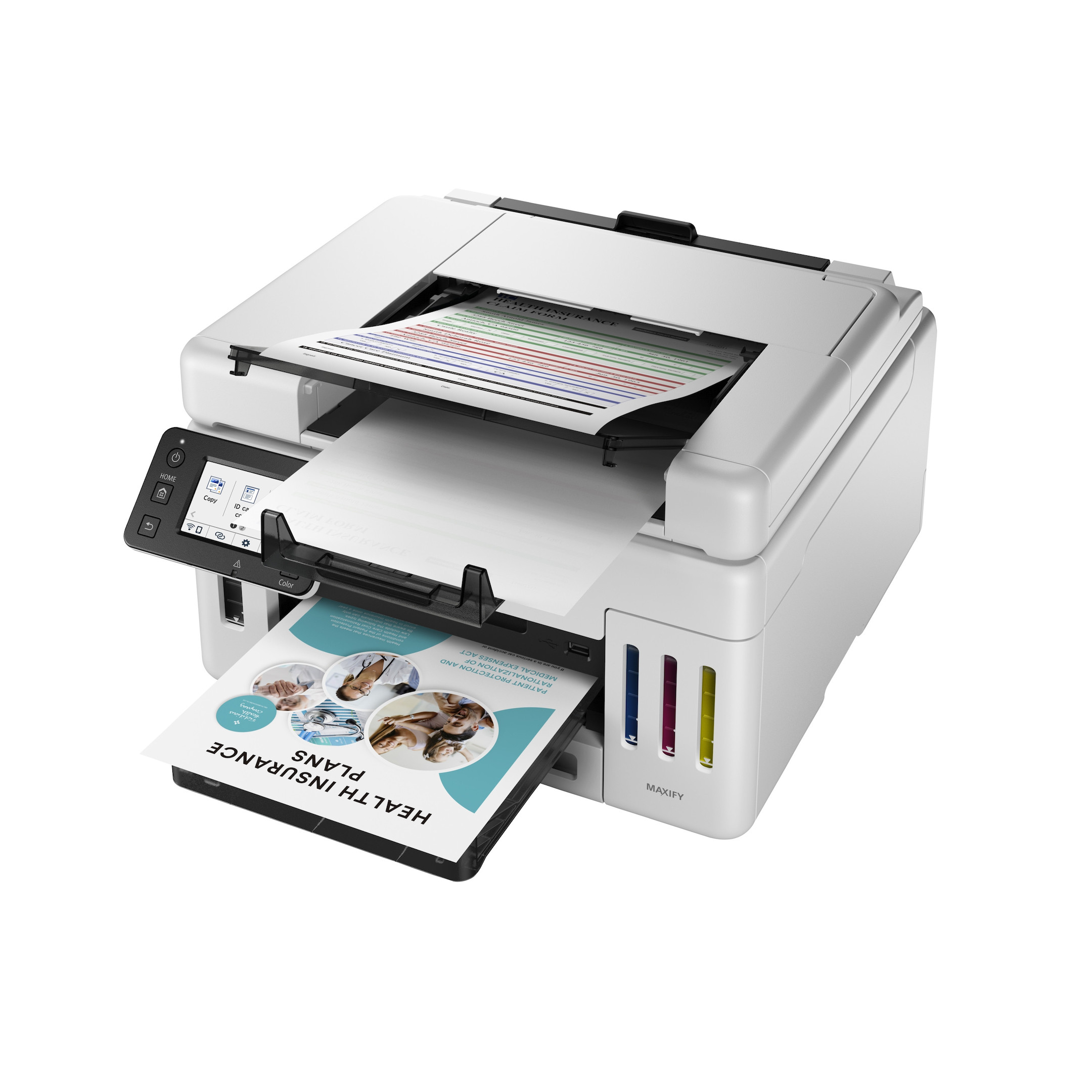 Canon-MAXIFY-GX6550-3-in-1-Multifunktionssystem-mit-von-vorn-zuganglichem-ADF-Demoware