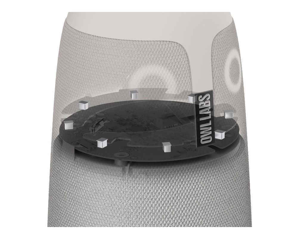 Owl-Labs-Meeting-Owl-3-Premium-Kamera-mit-360-Kamera-Mikrofon-und-Lautsprecher-Erweiterungsmikrofon
