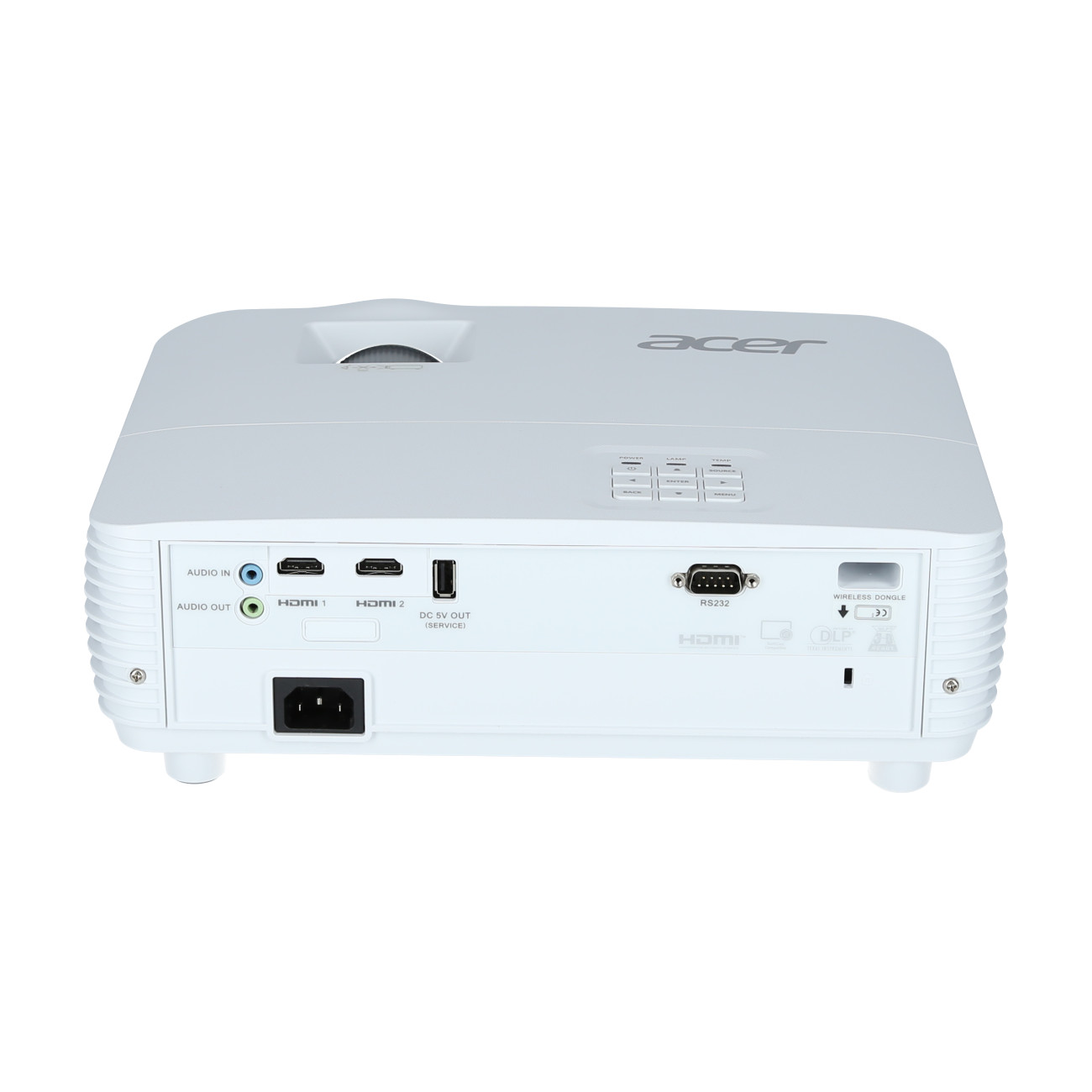 Acer-P1657Ki-DLP-Beamer-mit-3D-HDMI-ECO-Modus-und-Bluelight-Shield-Demoware-Silber