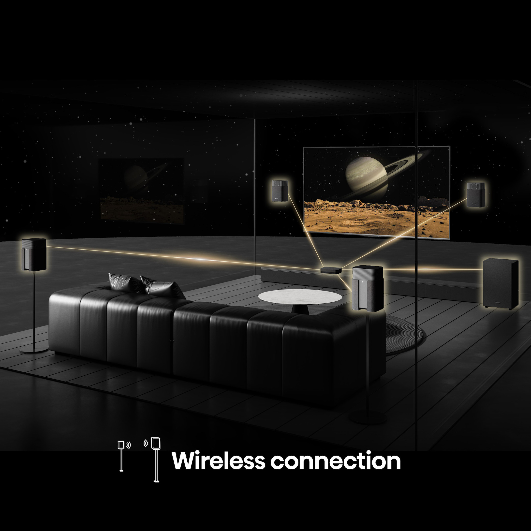 Hisense-HT-Saturn-4-1-2-Kanal-drahtloses-Heimkino-Lautsprecher-System
