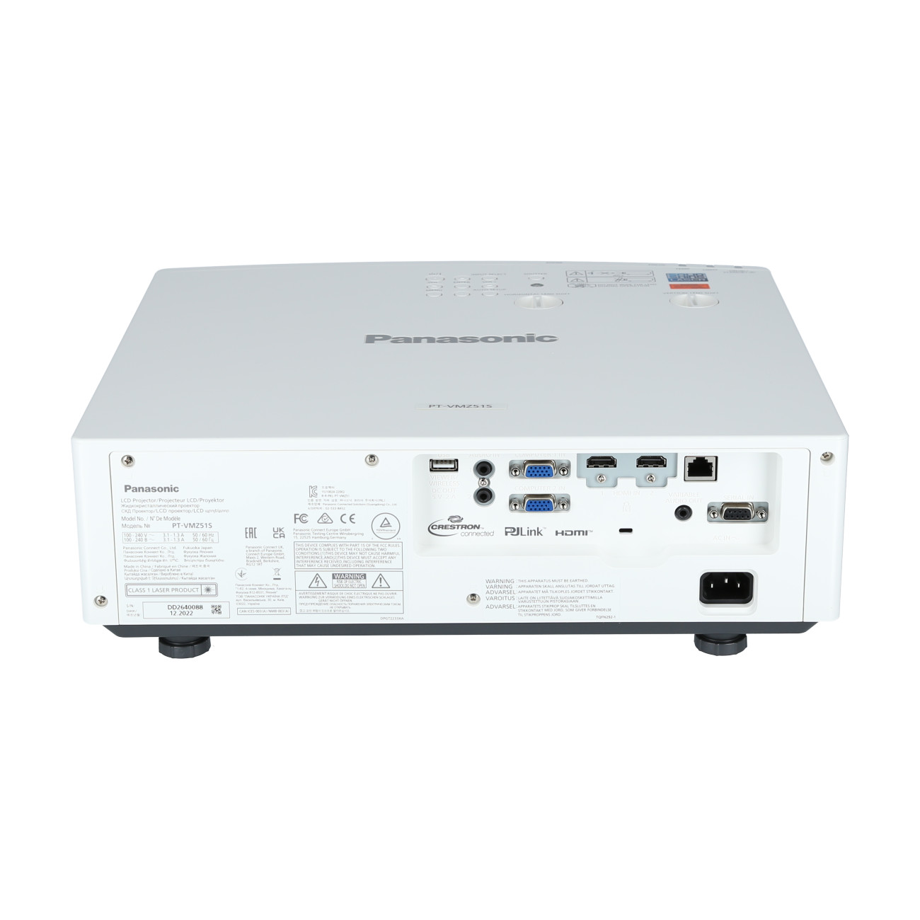 Panasonic-PT-VMZ51SEJ-Beamer-mit-5200-Lumen-WUXGA-Auflosung-und-Daylight-View-fur-helle-und-klare-Projektionen-Demoware-Gold