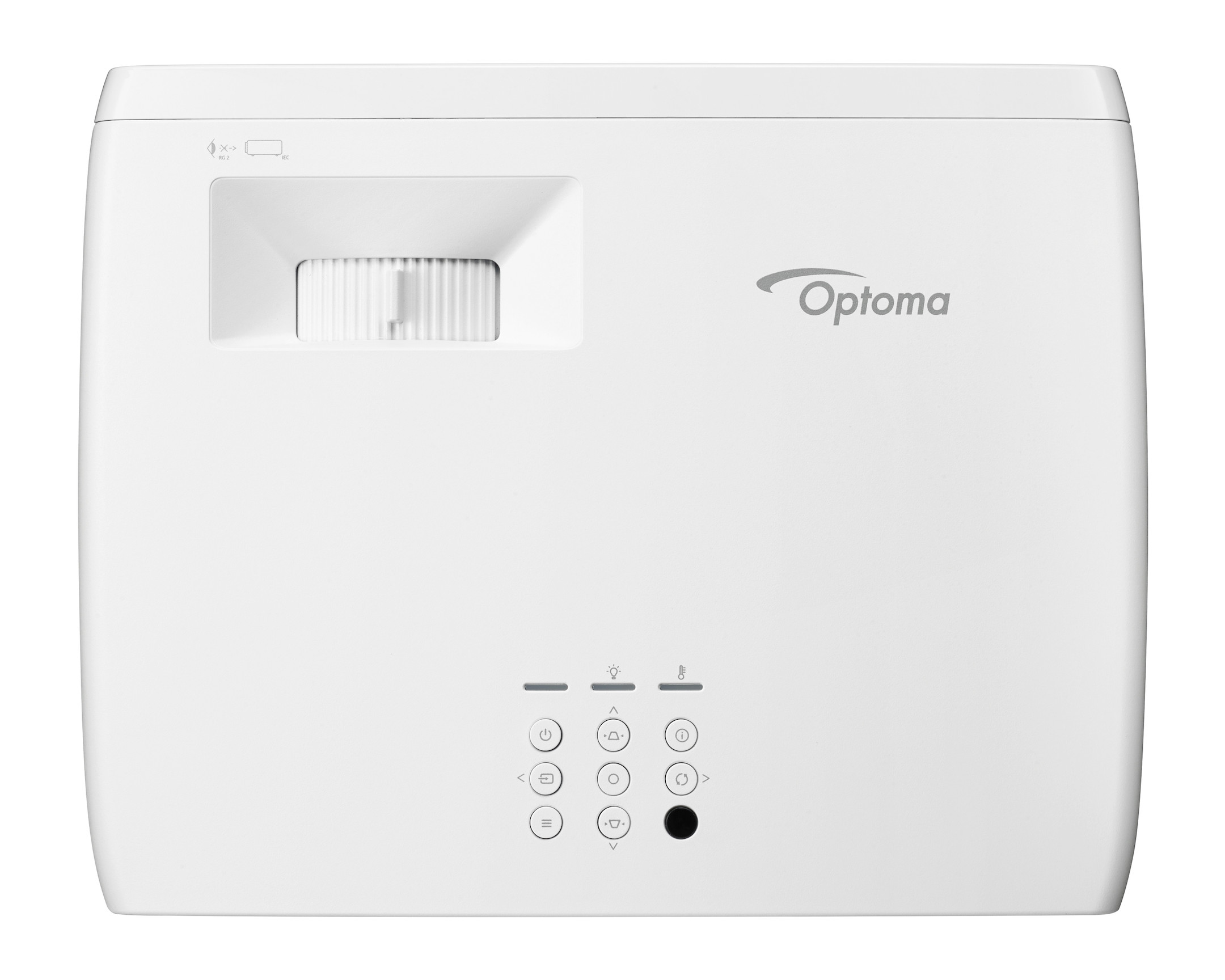 Optoma-ZW350ST-Kurzdistanz-Beamer-mit-3600-Lumen-und-360-Grad-Installationsfahigkeit-fur-Konferenzumgebungen-Demoware-Gold