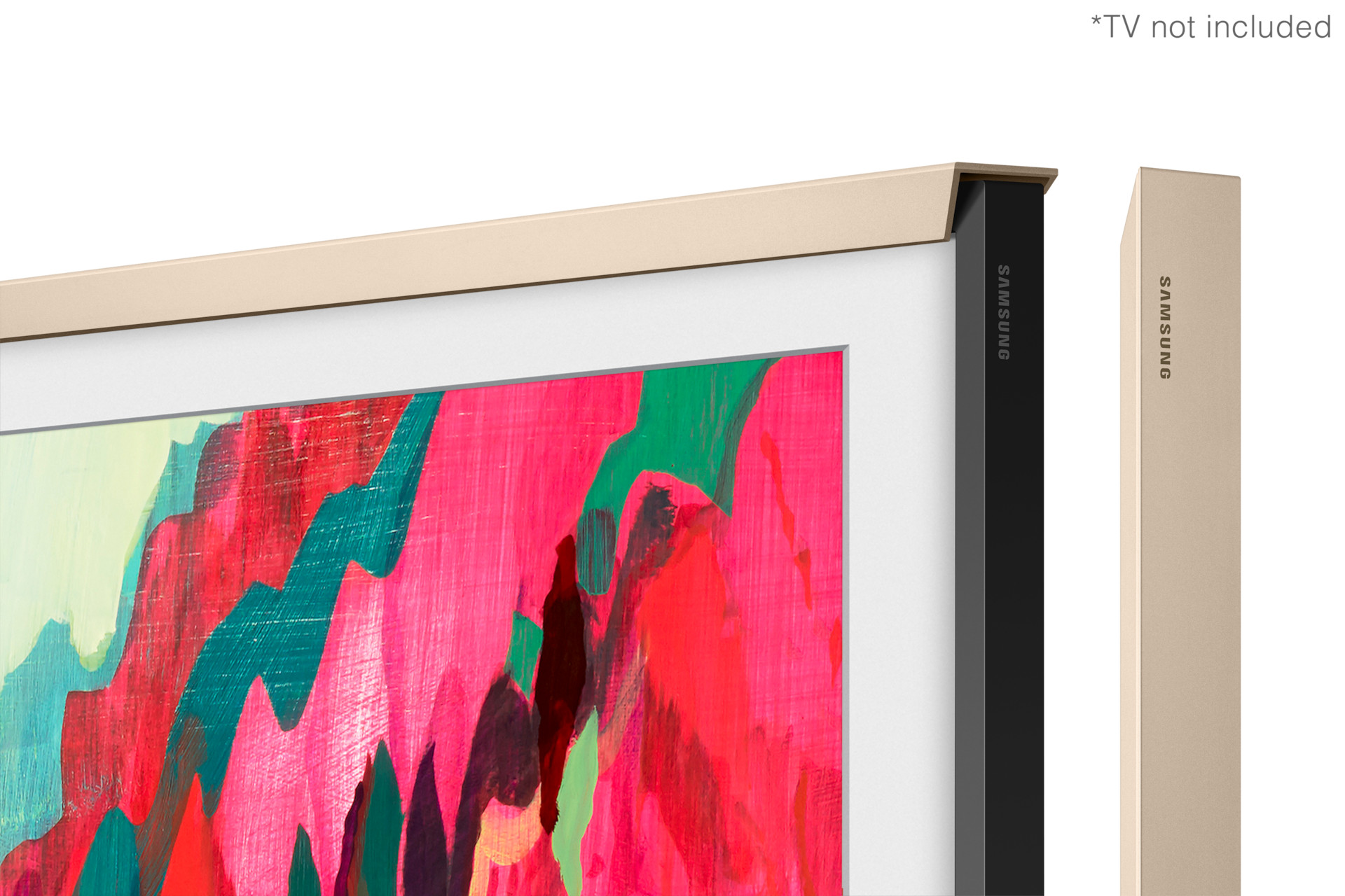Samsung-85-Rahmen-Beveled-fur-The-Frame-und-The-Frame-Pro-in-Sandgold