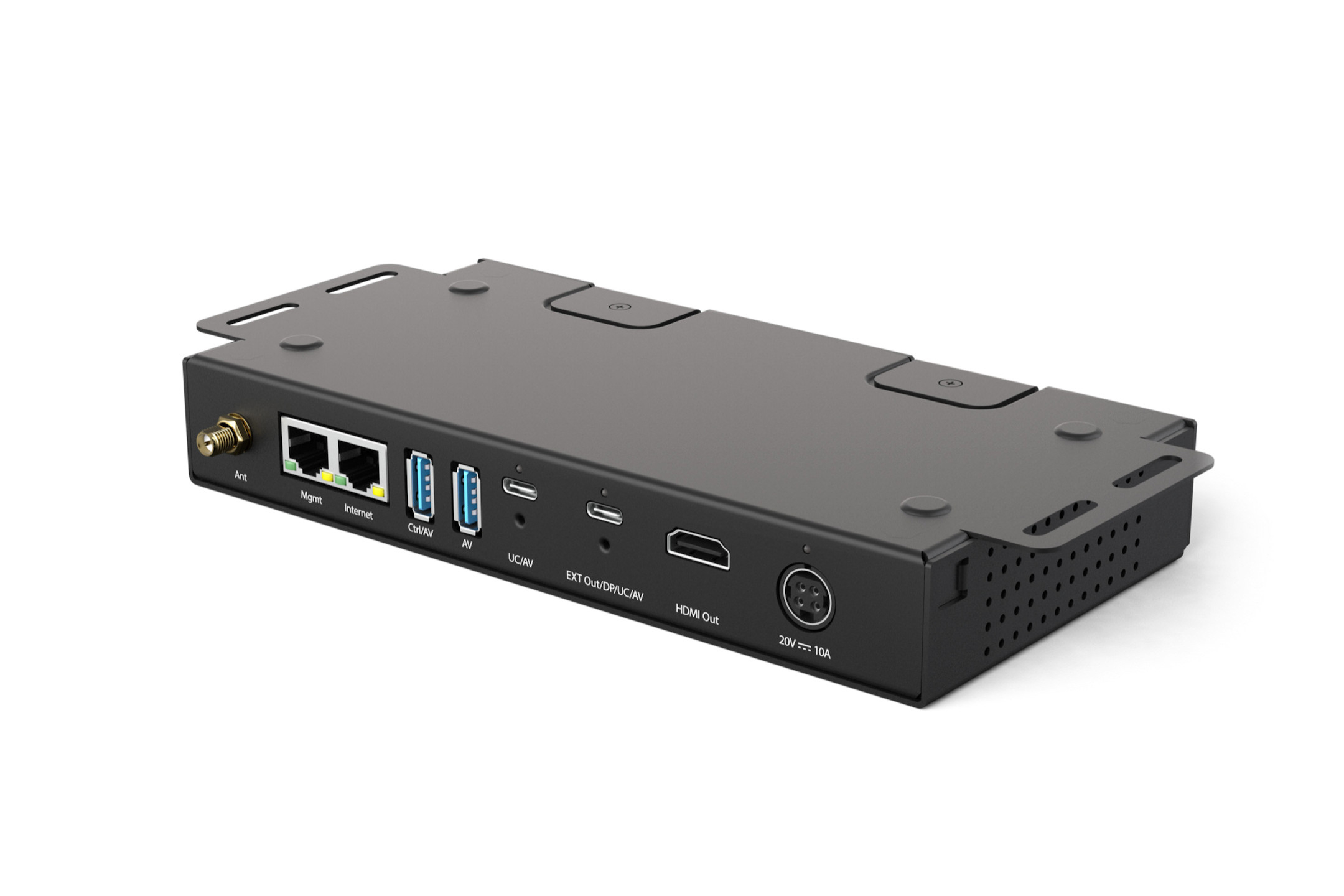 Biamp-EasyConnect-MPX-250-plug-and-play-BYOM-samenwerkingsschakelaar-met-geintegreerde-oplaadfunctie