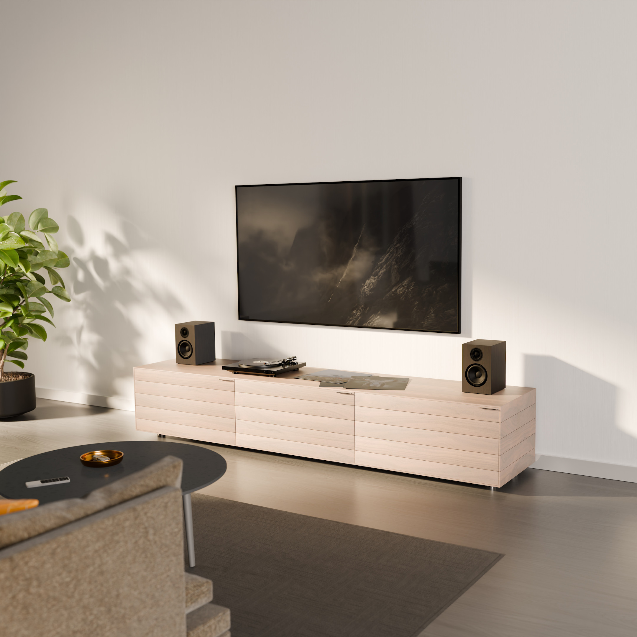Audio-Pro-A28-W-Multiroom-Regallautsprecher-in-Walnuss