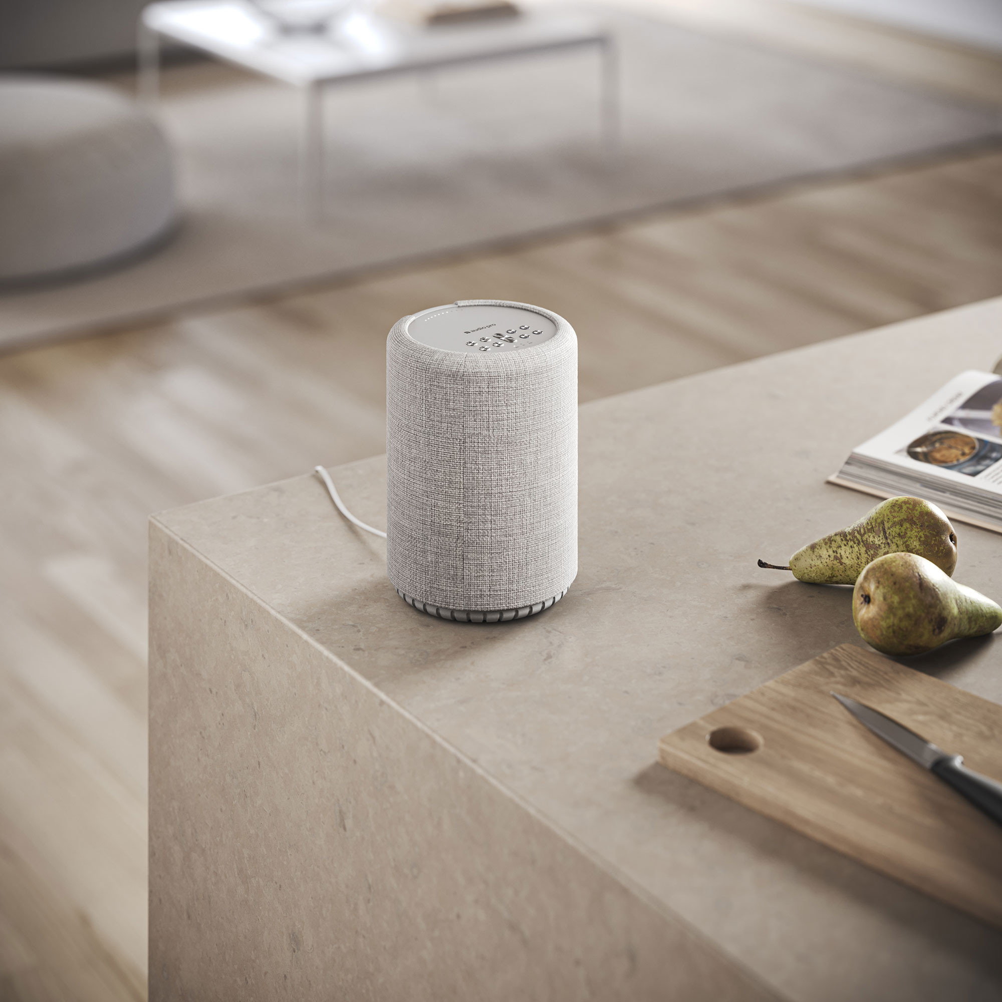Audio-Pro-A10-MkII-W-Smarter-Multiroom-Lautsprecher-in-Hellgrau