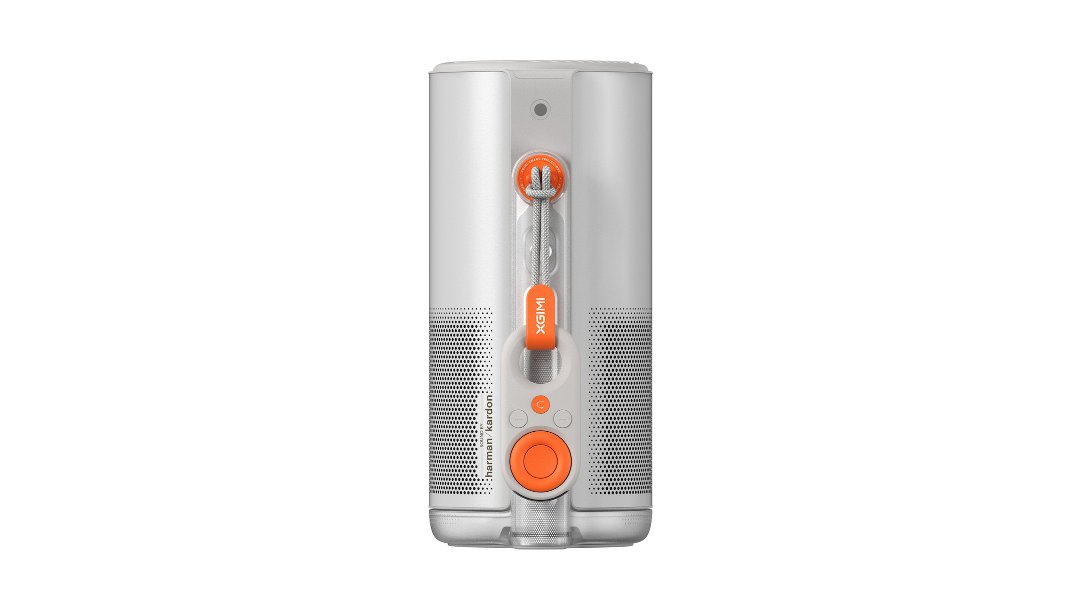 XGIMI-MoGo-4-Tragbarer-LED-Full-HD-Smart-Projektor-mit-Harman-Kardon-Lautsprecher-und-Ambient-Filter-System-Demoware-Platin