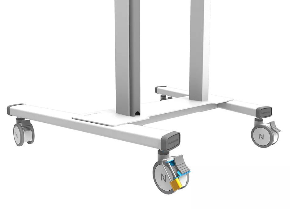 Neomounts-ABL-875-Wielvergrendelingsset-voor-trolleys-2-stuks