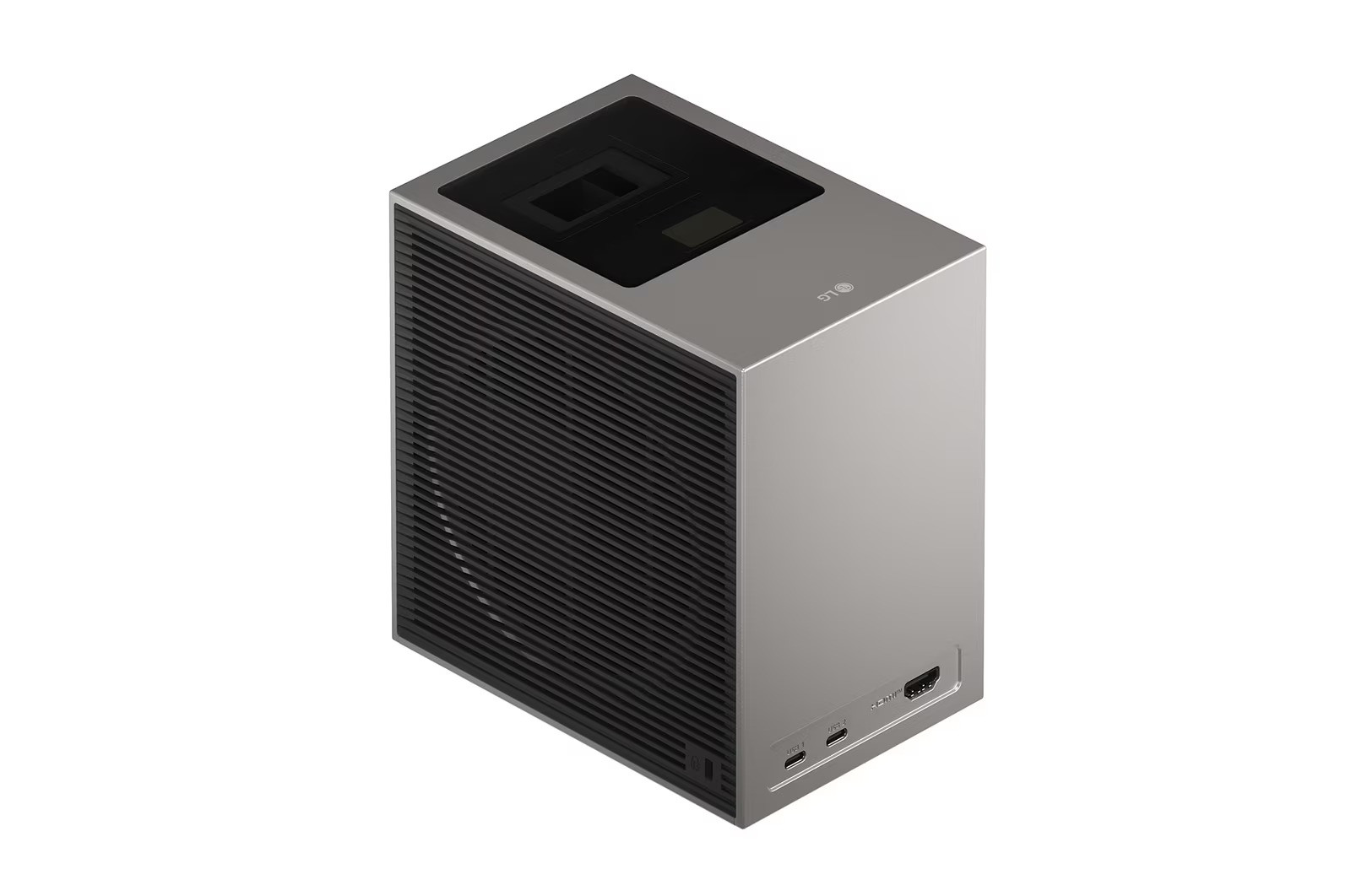 LG-PU615U-CineBeam-S-Mini-UST-4K-RGB-Laserprojektor-mit-Dolby-Atmos-und-Smart-Funktionen-Demoware-Platin