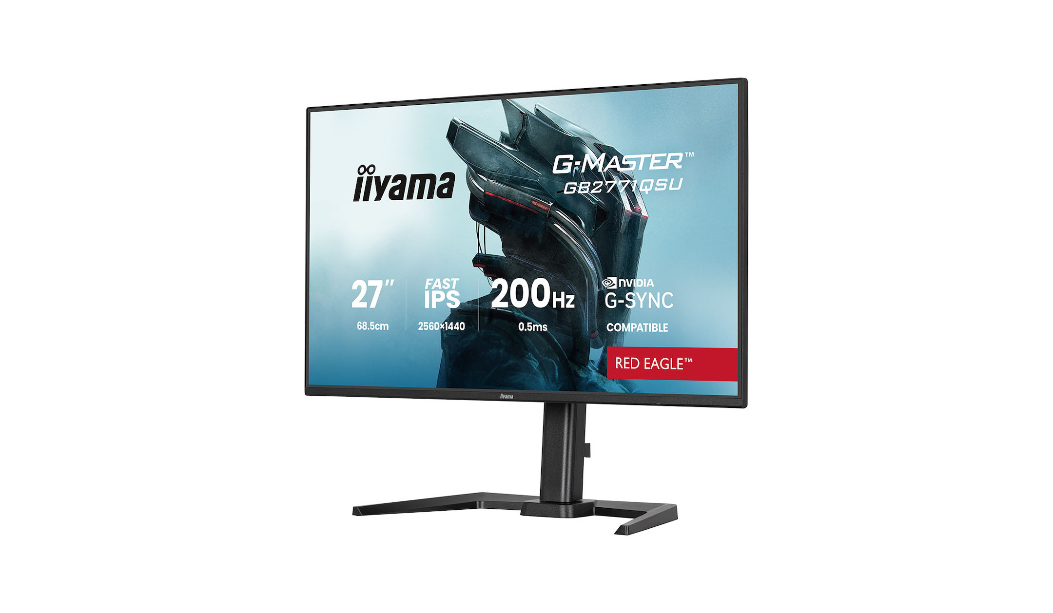 iiyama-G-MASTER-Red-Eagle-GB2771QSU-B1-27-inch-gamingmonitor-met-in-hoogte-verstelbare-standaard-en-USB-hub