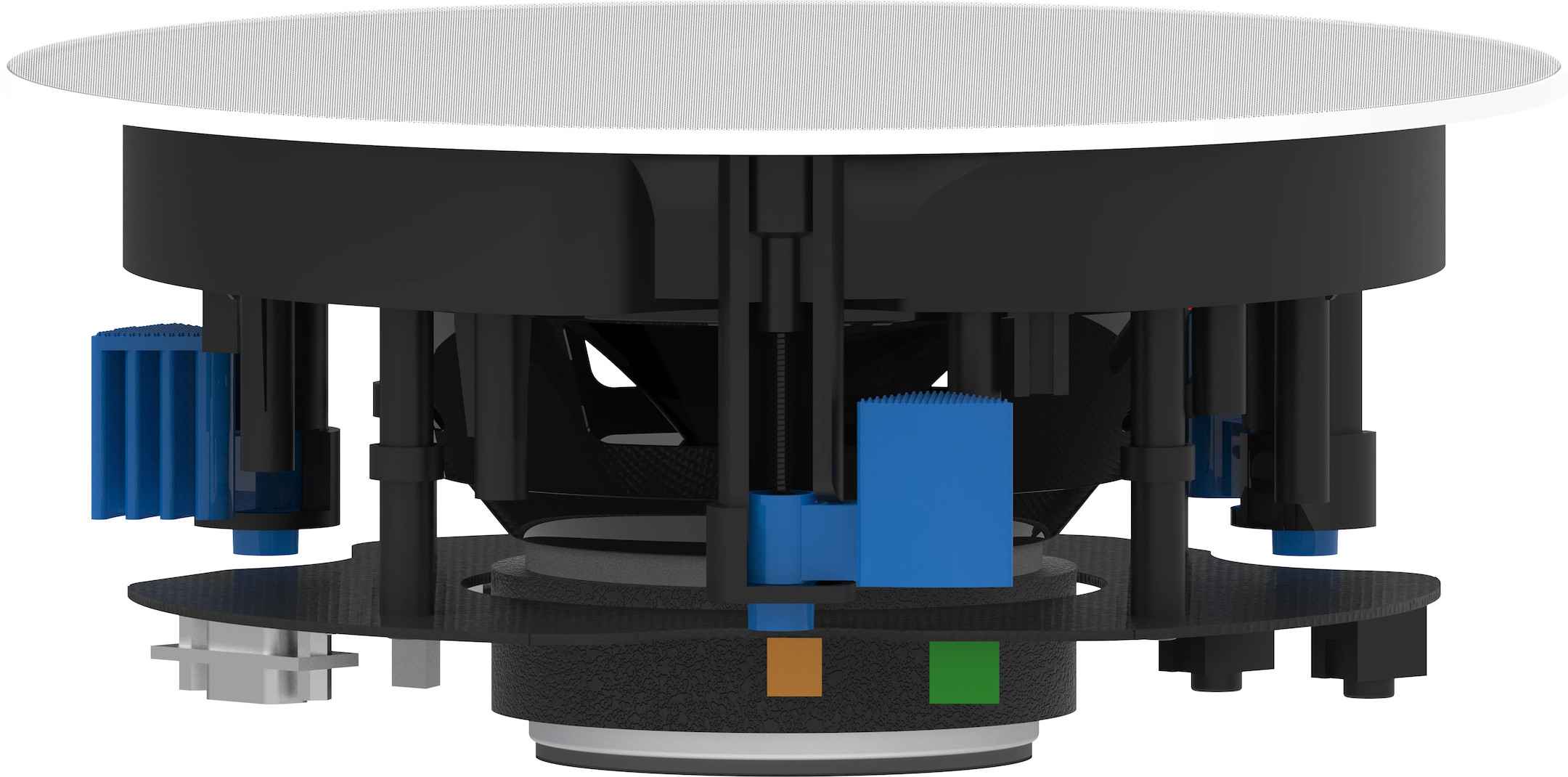 Vision-CS-1900P-Bluetooth-Aktiv-Deckenlautsprecher-Paar-Weiss-Demoware