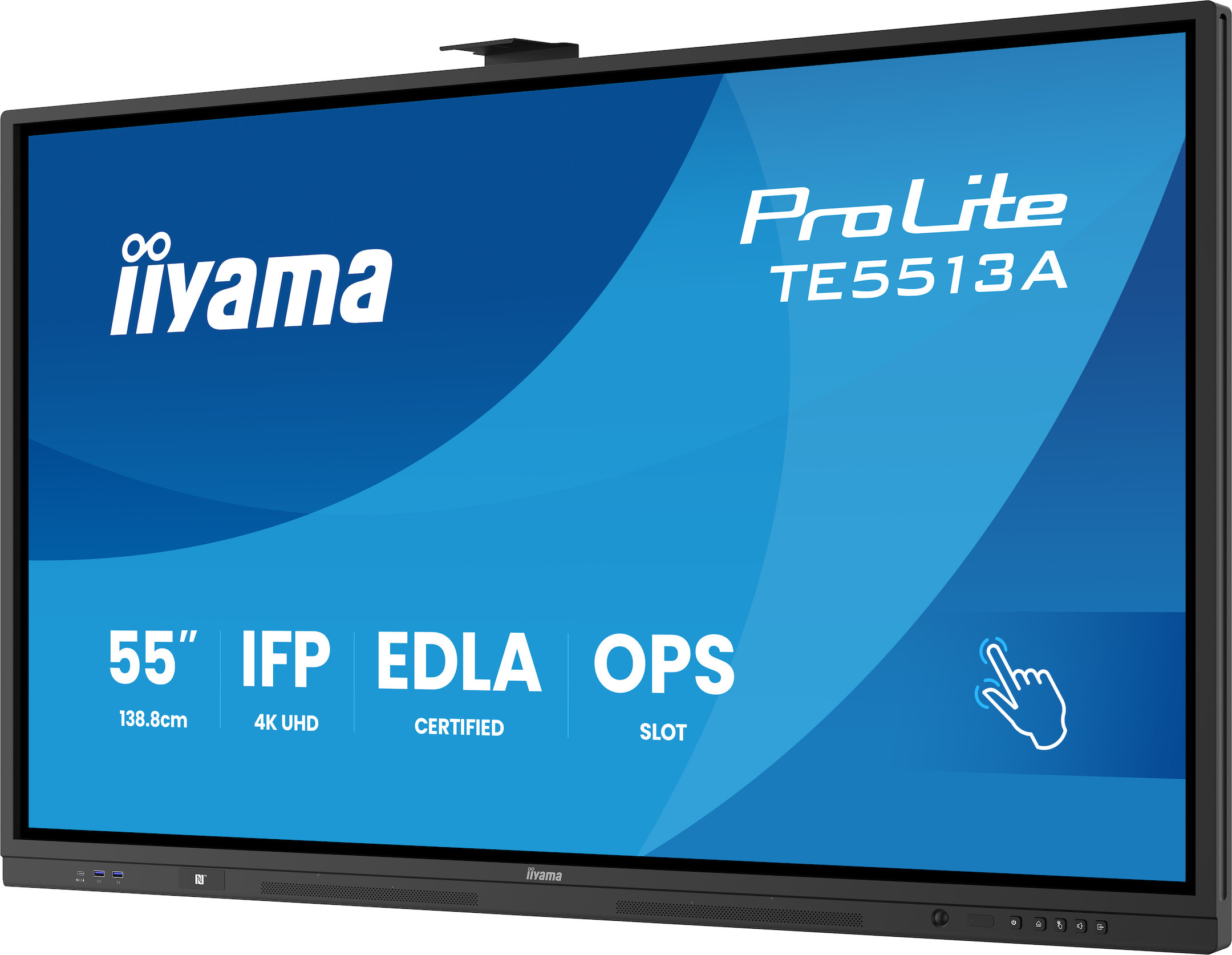 iiyama-ProLite-TE5513A-B1AG-55-interaktives-Display-fur-eine-nahtlose-Integration-und-Zusammenarbeit-in-Bildungs-und-Unternehmensbereichen-Demoware