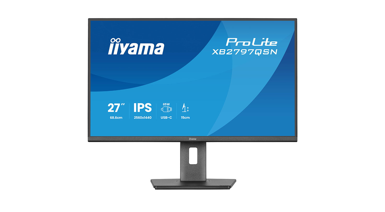iiyama-XB2797QSN-B1-ProLite-27-inch-QHD-monitor-met-USB-C-aansluiting-en-LAN-poort