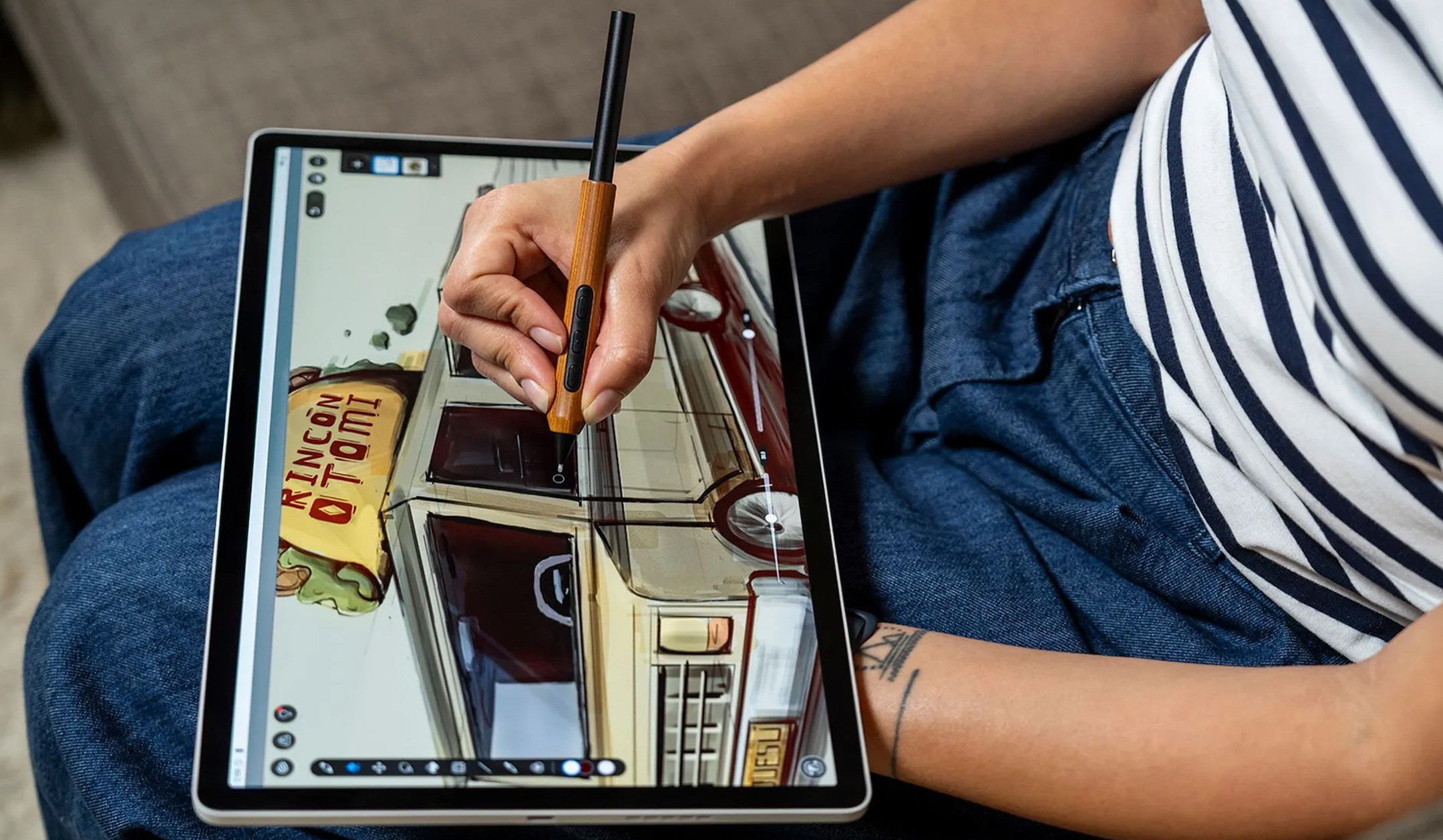 Wacom-Pro-Pen-3-Wood-Grip-handgemaakte-houten-greep-met-ergonomisch-ontwerp
