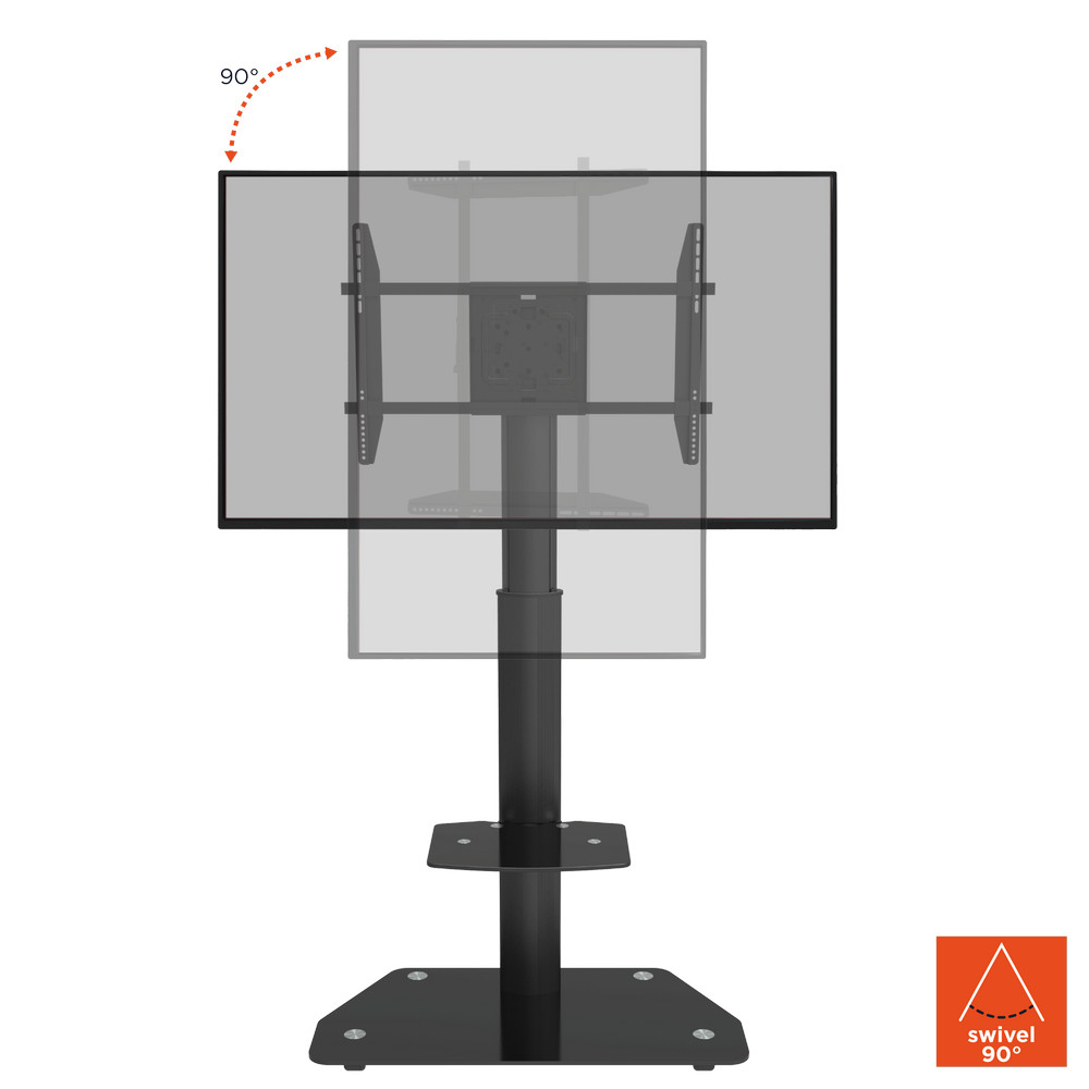 celexon-Professional-hohenverstellbarer-Display-Rollwagen-Adjust-3270MP-Portrait-Demoware