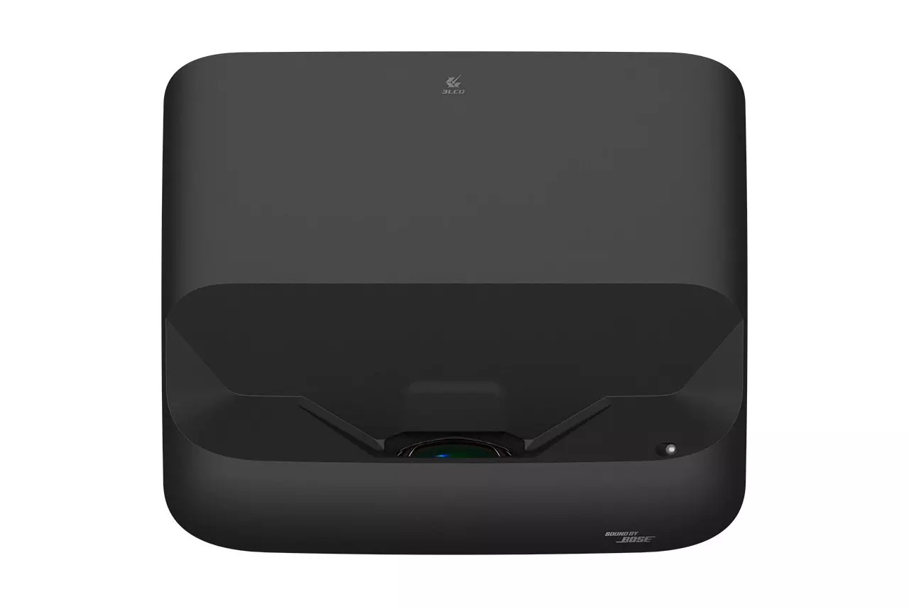 Epson-Lifestudio-Grand-EH-LS670B-4K-Smart-Laserprojektor-mit-Ultrakurzdistanz-Projektion-Sound-by-Bose-Google-TV-Demoware-Silber
