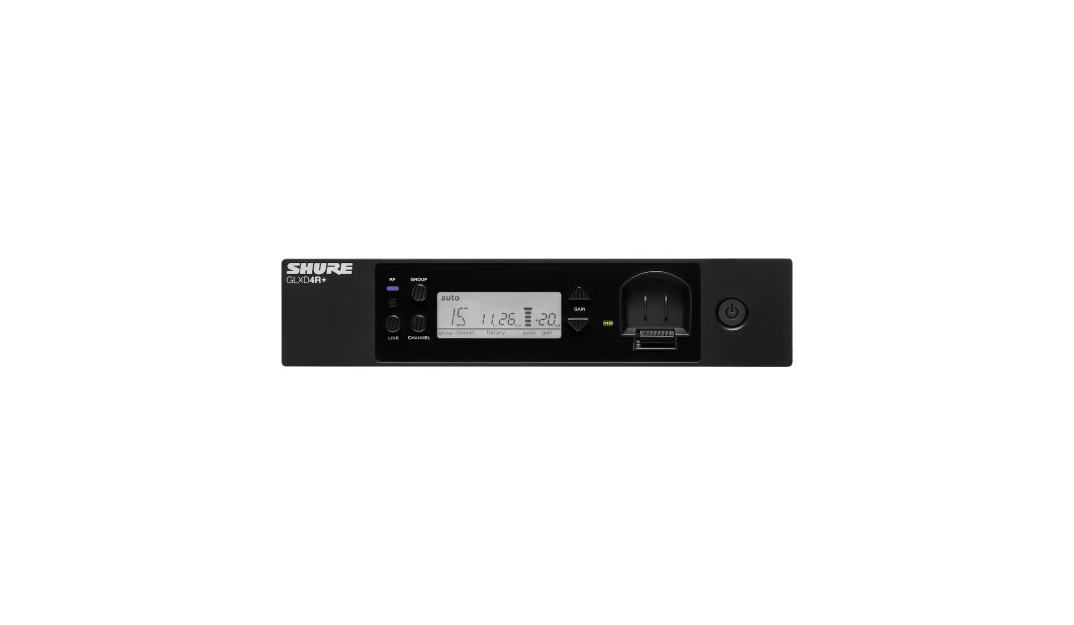 Shure-GLXDR-digitales-Headset-Funksystem-mit-SM35-Headsetmikrofon-zu-Rackmontage-EU-Frequenzversion-Z4