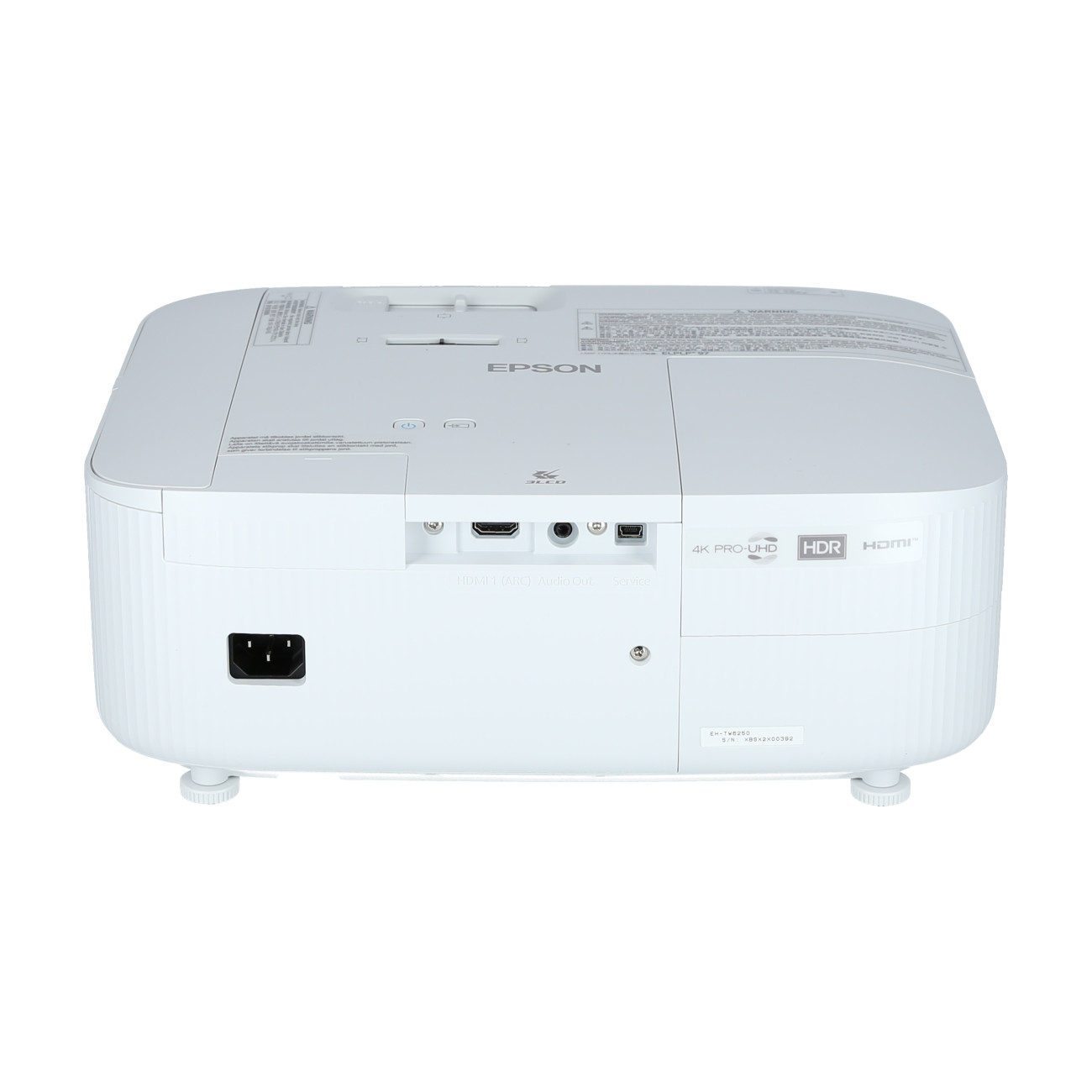 Epson-EH-TW6250-4K-Beamer-mit-Android-TV-und-2800-Lumen-fur-Heimkino-und-Gaming-Demoware-Silber
