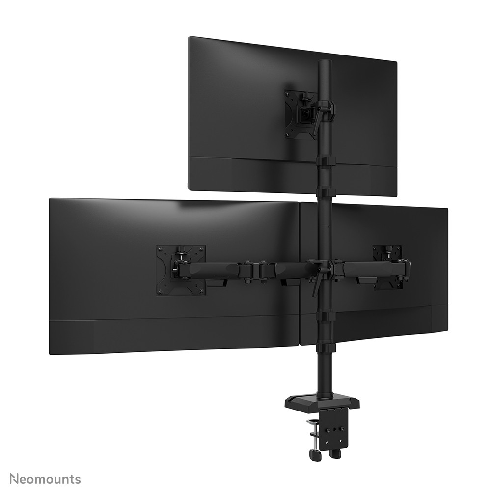 Neomounts-DS60-600BL2-1-Monitorarm-fur-drei-Monitore-bis-zu-32-Zoll