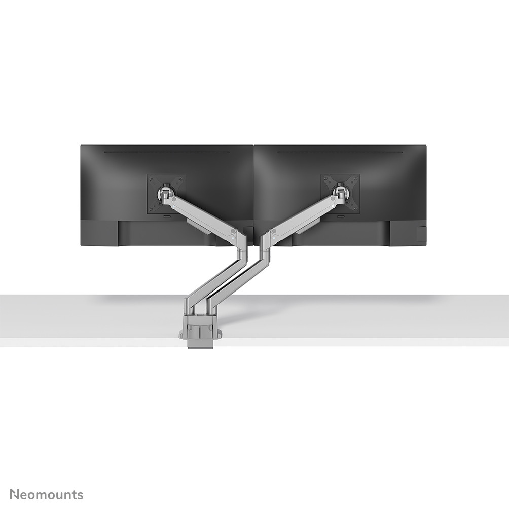 Neomounts-DS70-250SL2-monitorarm-voor-twee-monitoren-tot-32-inch-zilverkleurig
