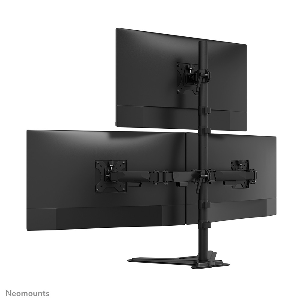 Neomounts-DS45-600BL2-1-Monitorstander-fur-drei-Monitore-bis-32-Zoll