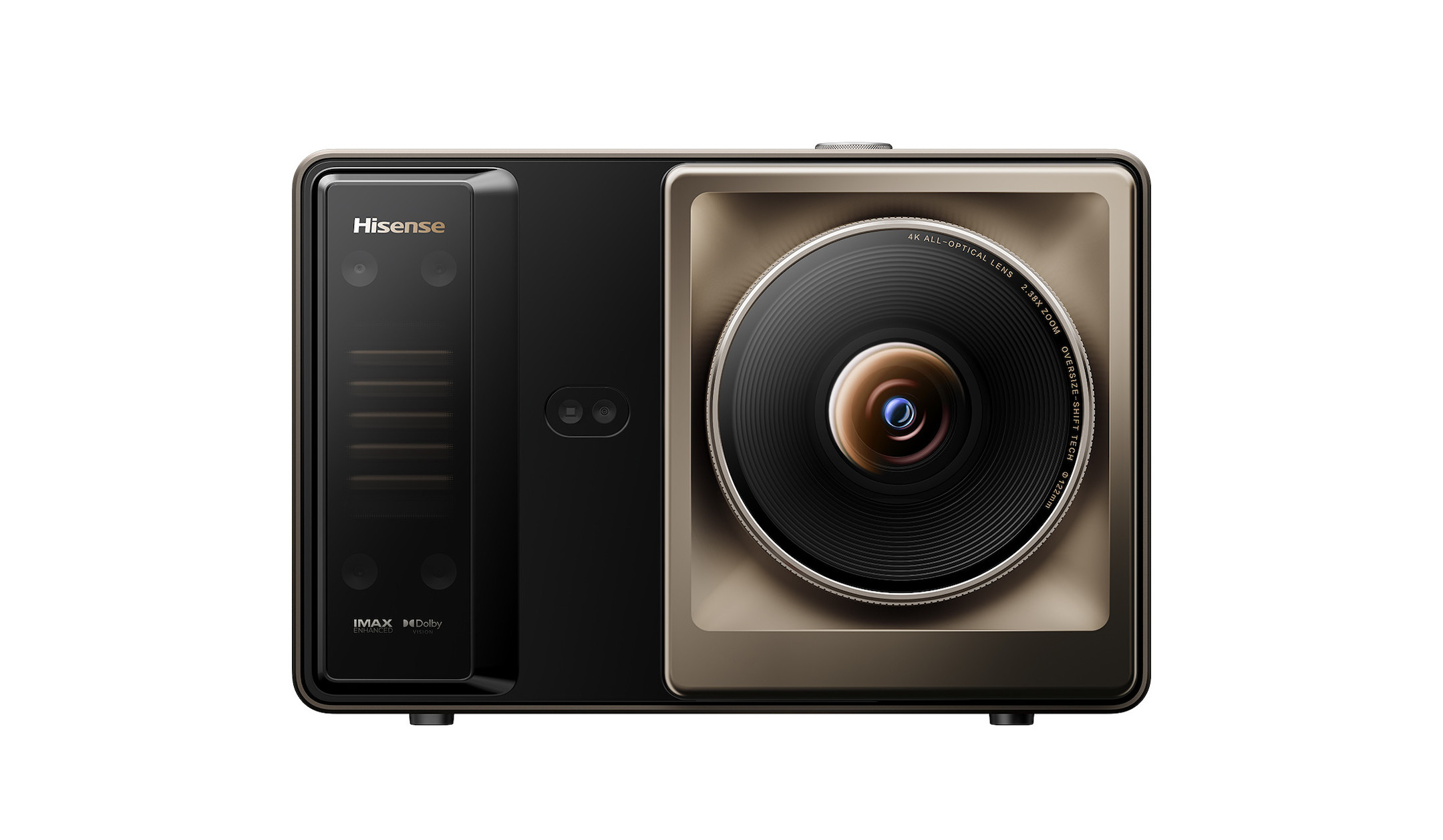 Hisense-XR10-Beamer-mit-exzellenter-Farbdarstellung-und-Installationsflexibilitat-fur-beeindruckendes-Heimkino-Demoware-Gold
