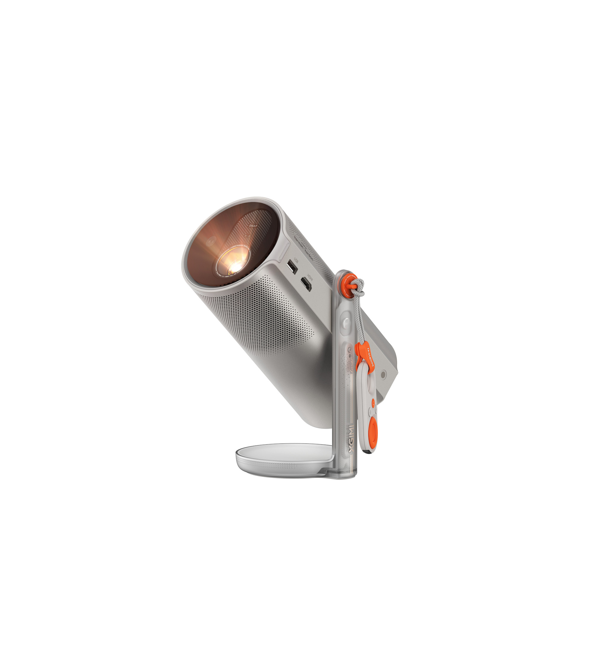 XGIMI-MoGo-4-Laser-Tragbarer-Laser-Full-HD-Smart-Projektor-mit-Harman-Kardon-Lautsprecher-und-Ambient-Filter-System-Demoware-Platin