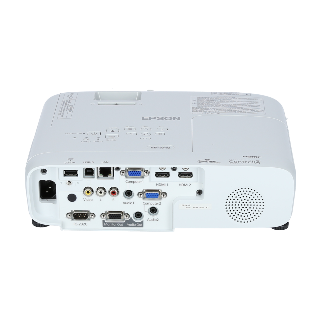 Epson-EB-W49-Beamer-mit-hoher-Farbhelligkeit-Keystone-Korrektur-und-HD-Ready-fur-Business-Anwendungen-Demoware-Gold