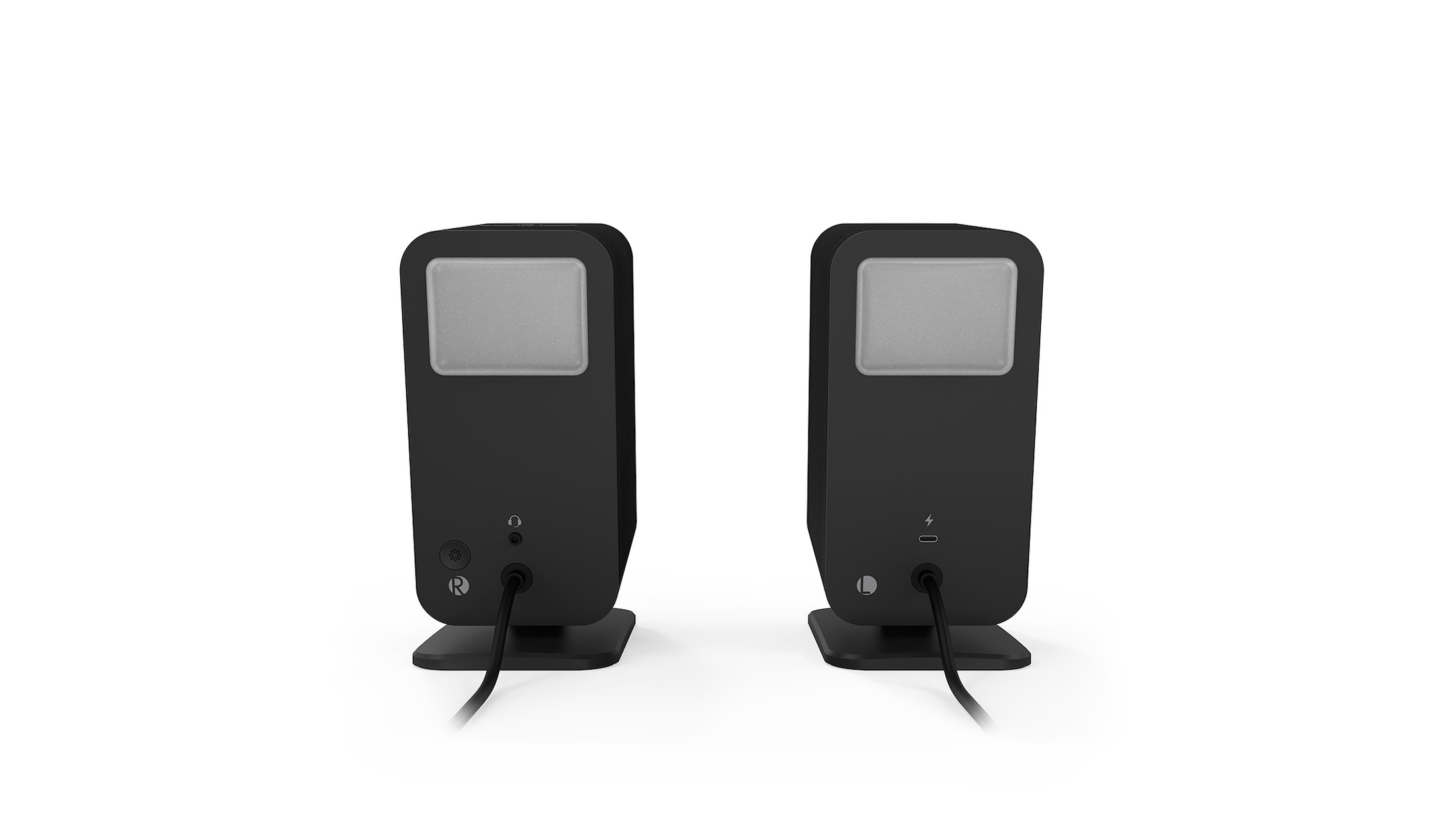 Klipsch-ProMedia-Lumina-aktives-Computer-Lautsprechersystem-mit-Satellitenlautsprecher-und-Subwoofer-Demoware