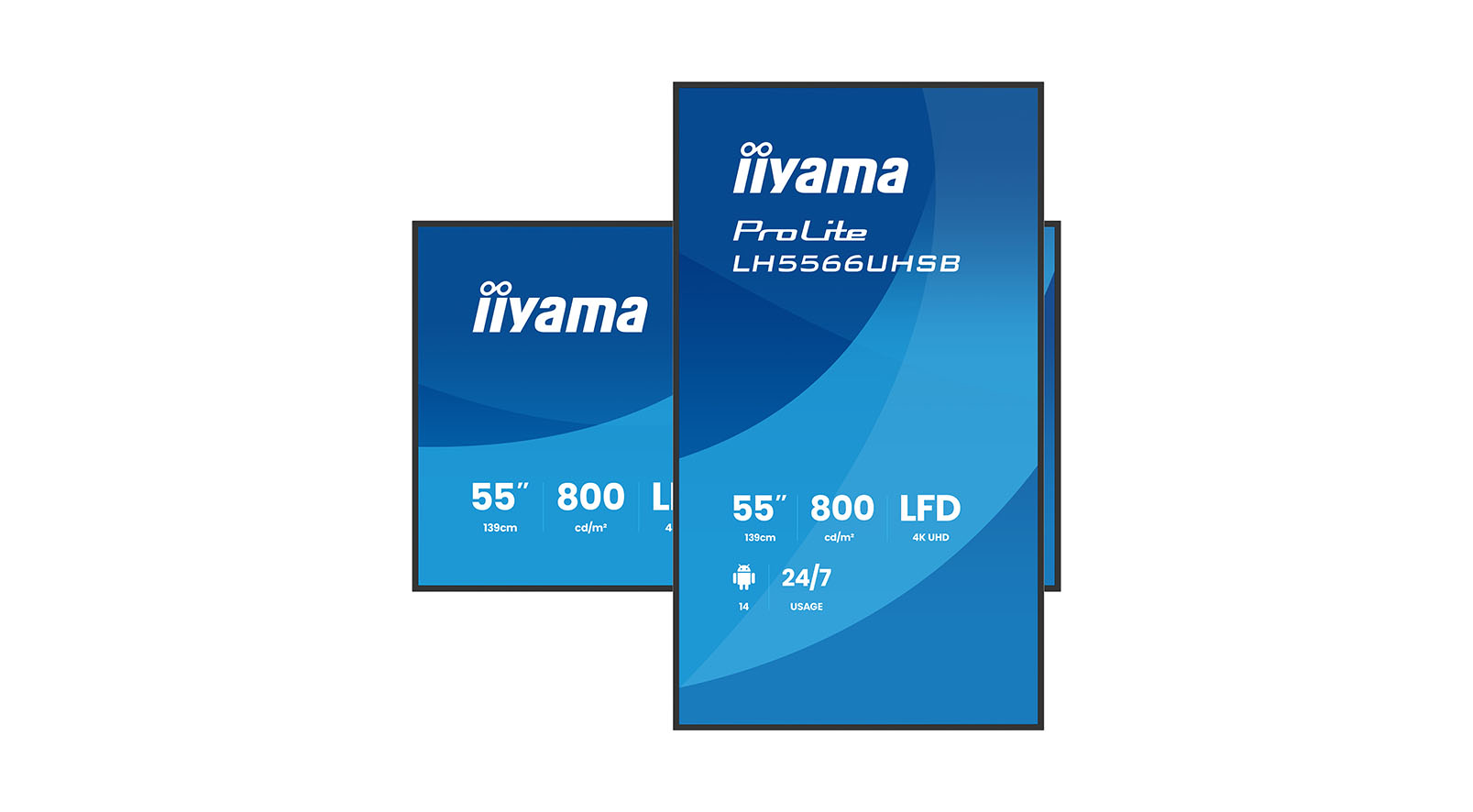 iiyama-LH5566UHSB-B1AG-55-inch-4K-UHD-display-voor-digital-signage