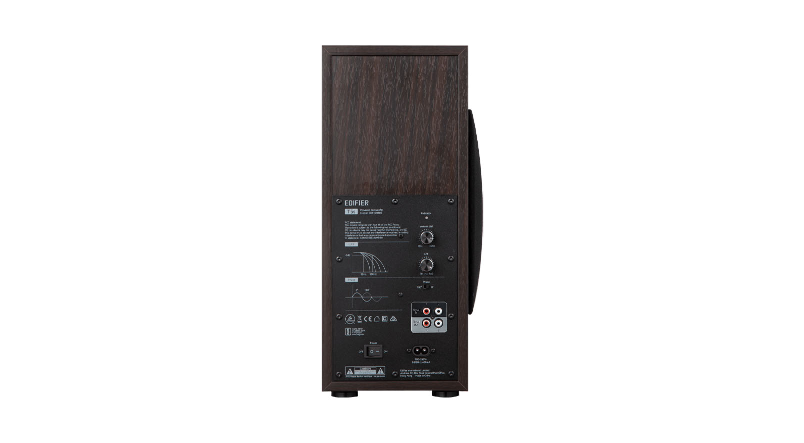 EDIFIER-T5s-Actieve-subwoofer-bruin