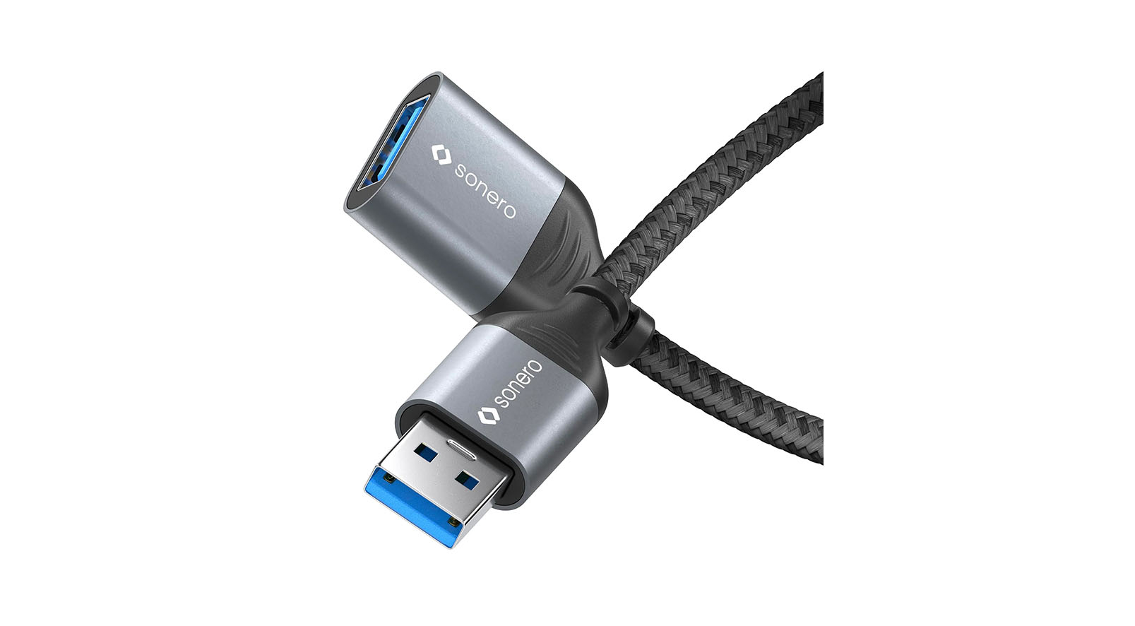 PureLink-Sonero-SPC-U055-005-USB-A-auf-USB-A-Datenkabel-Verlangerungskabel-USB-Kabel-Typ-A-USB-3-0-5GB-0-5m
