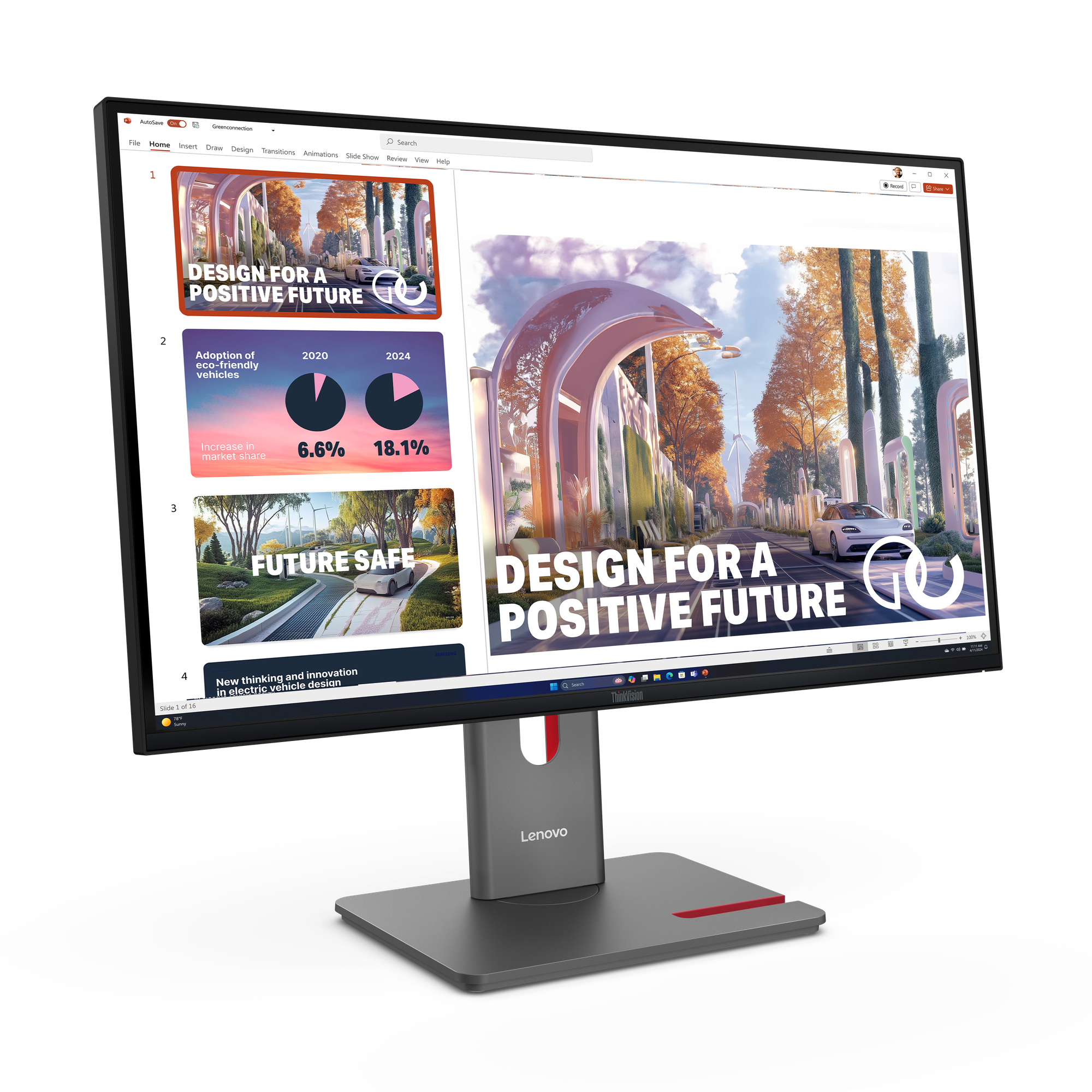 Lenovo-ThinkVision-P27QD-40-27-inch-QHD-IPS-monitor-met-120-Hz-en-USB-C-voor-moderne-werkplekken