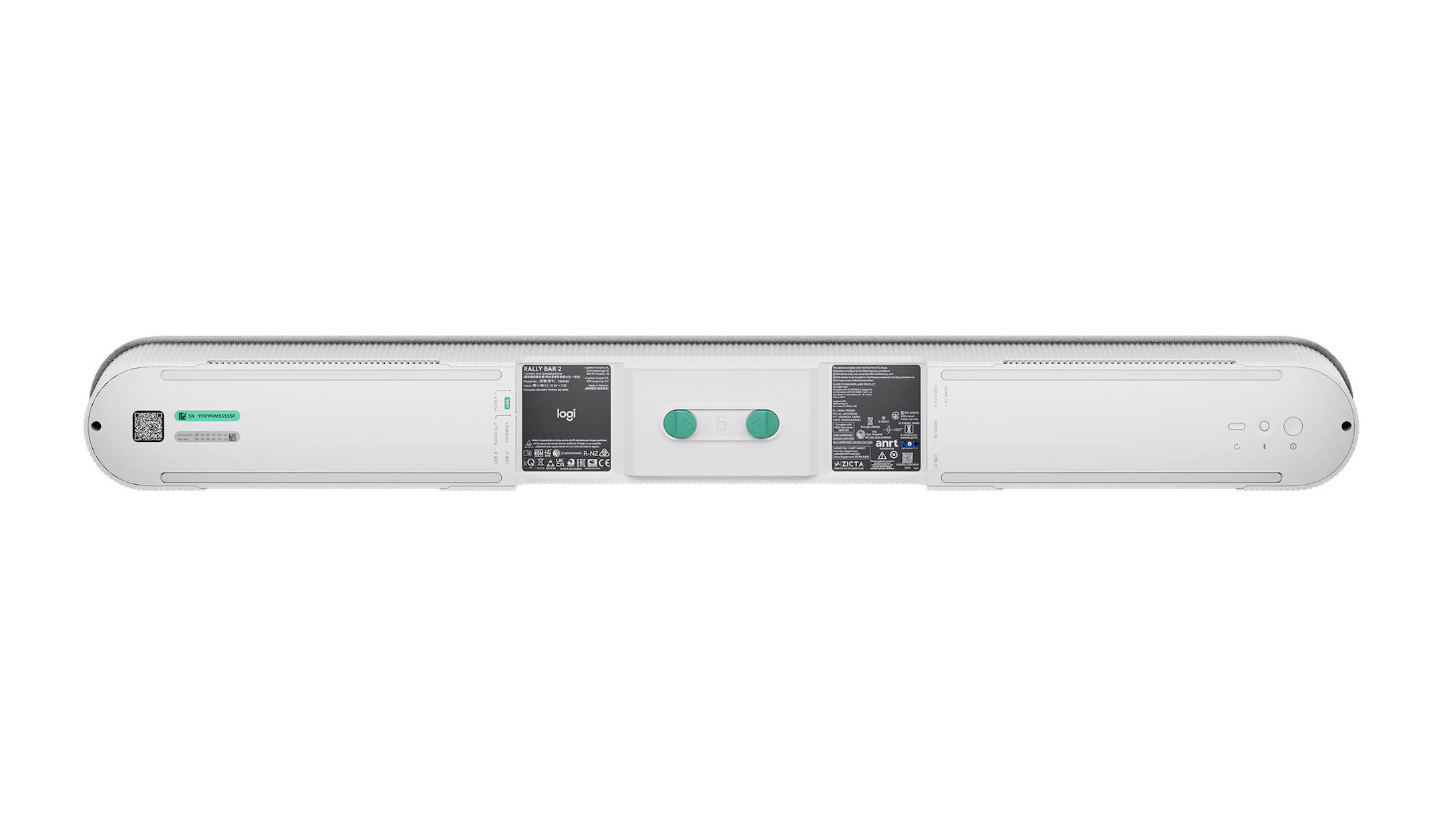 Logitech-Rally-Bar-2-Alles-in-een-videoconferentiecamera-in-gebroken-wit-voor-slimme-videoconferenties-in-middelgrote-en-grote-ruimtes