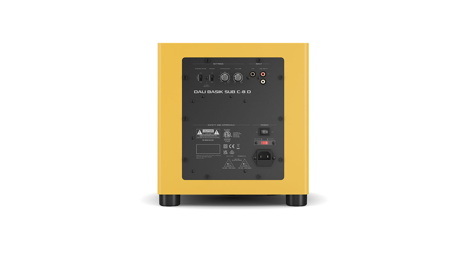 DALI-BASIK-Sub-C-8-D-Heimkino-Subwoofer-Goldgelb