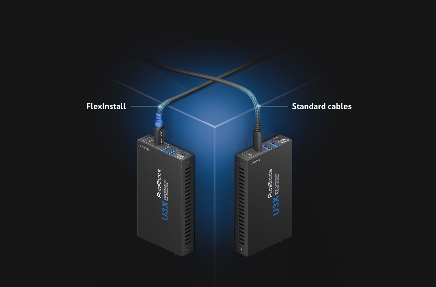 PureLink-FI-U200-USB-2-0-USB-A-naar-USB-B-kabel-zwart-1-00-m-enkele-kabel
