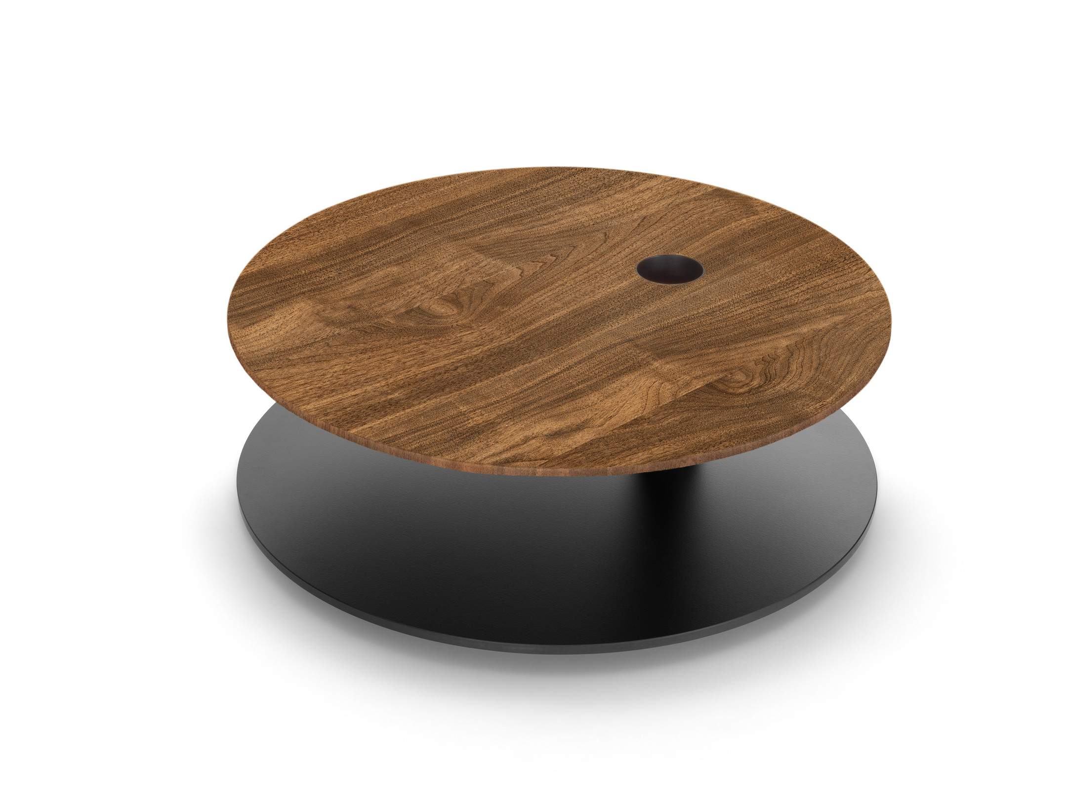 Girsberger-Tala-Low-Beistelltisch-Stilvolle-Ablageflache-auf-zwei-Ebenen-mit-praktischer-Stifthalterung