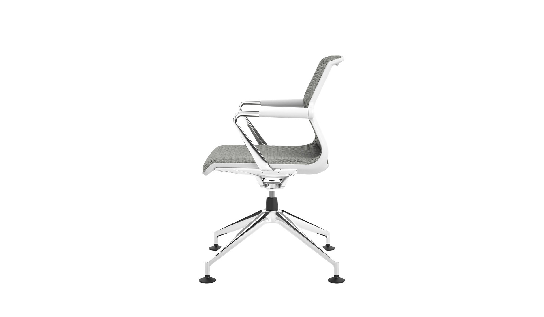Vitra-Unix-Chair-mit-Vierstern-Untergestell