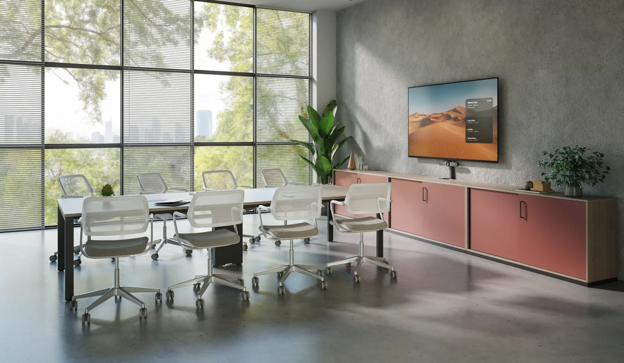 Steelcase-FrameFour-rechteckiger-Konferenztisch-fur-formelle-Meetings-und-grosse-Gruppen