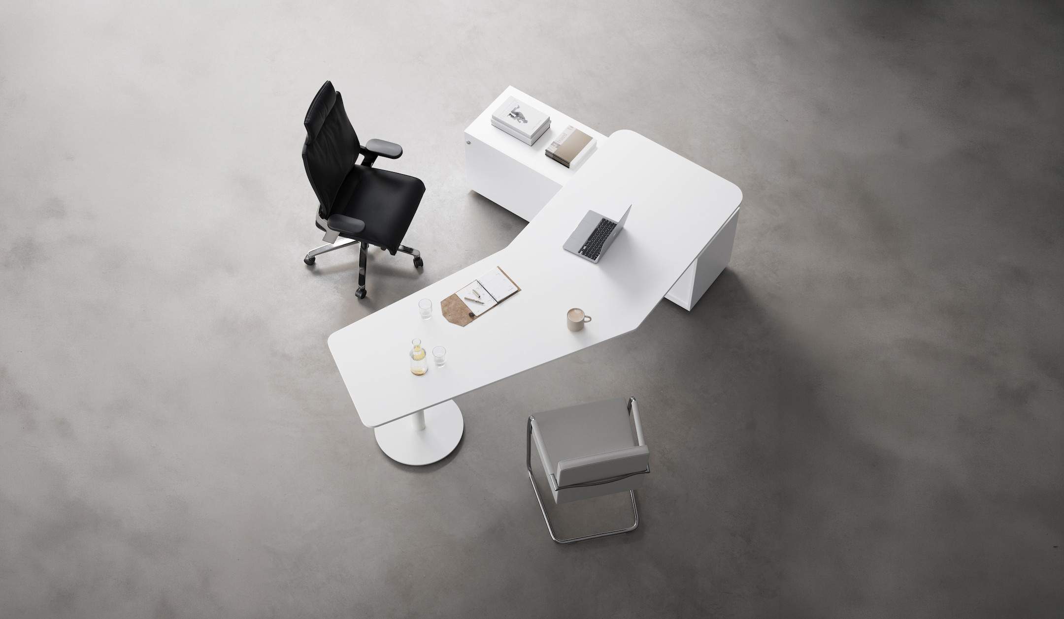 Bene-CONSULT-PURE-LIFT-W8-hohenverstellbares-Tischsystem-mit-praktischem-Stauraum