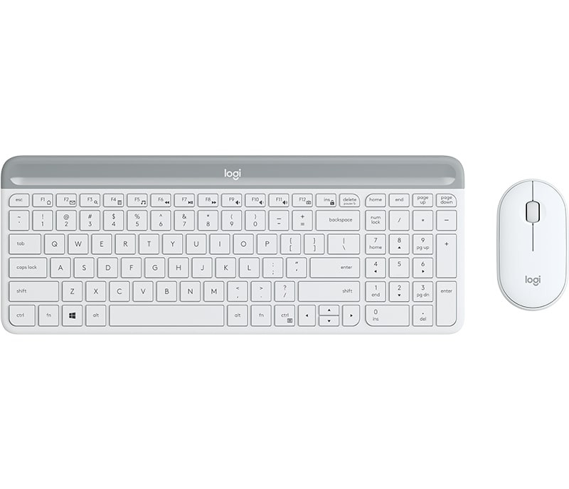 Logitech-MK470-Slim-Combo-Set-kabellos-weiss