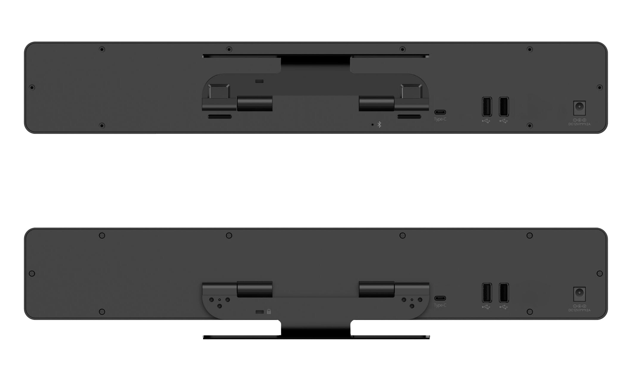 Nexvoo-NexBar-DoubleView-N120U-AI-videoconferentiecamera-4K-120-FOV-8M-30fps